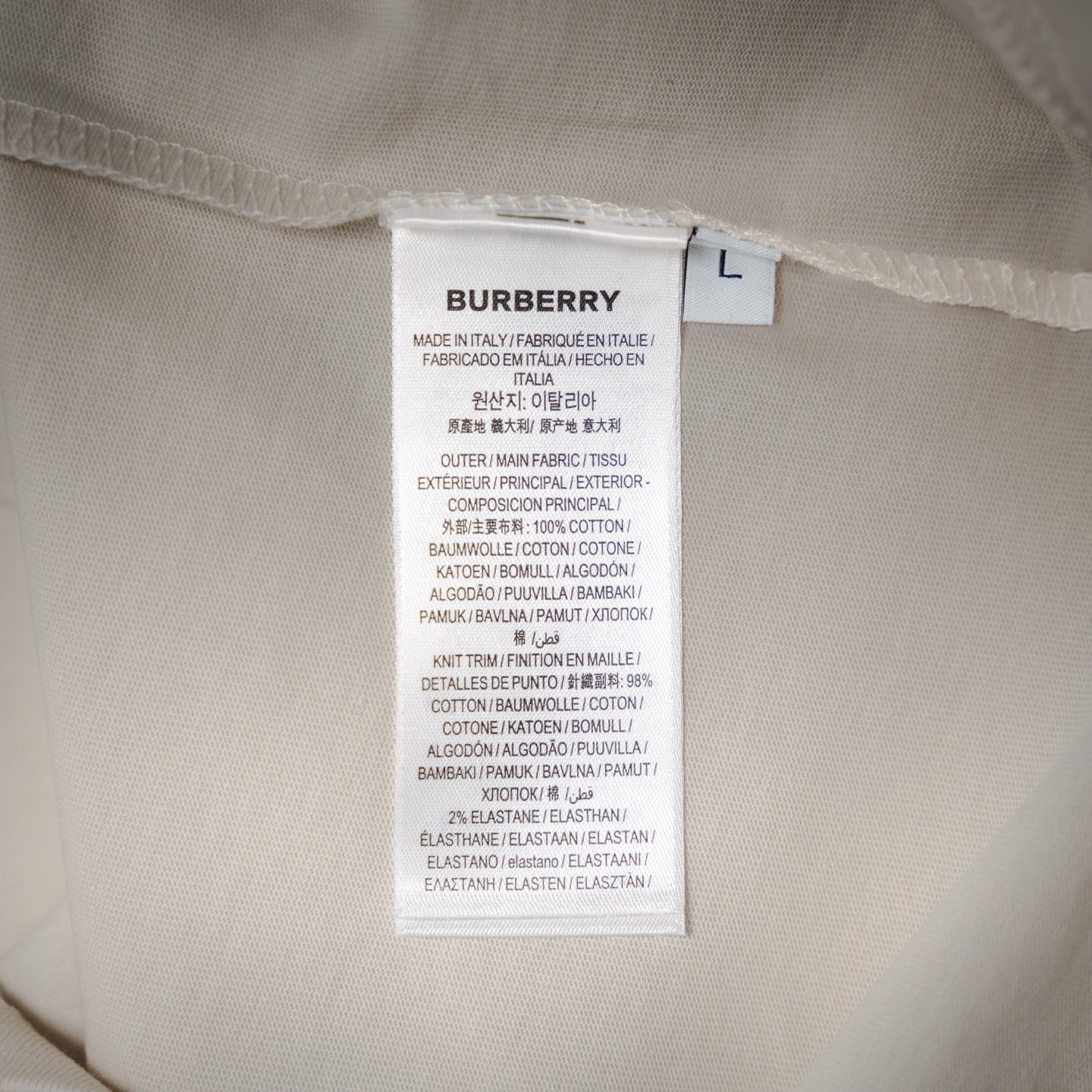 Bur 25ss print t-shirt