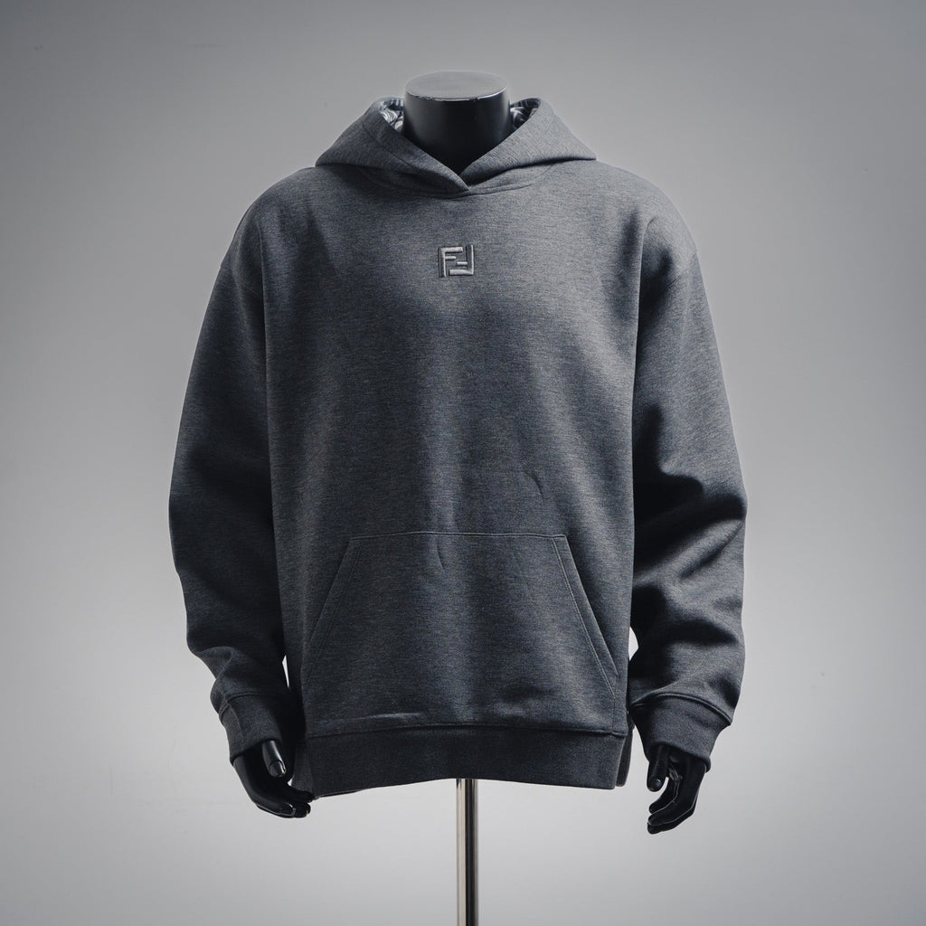 Fend embroidered hoodie