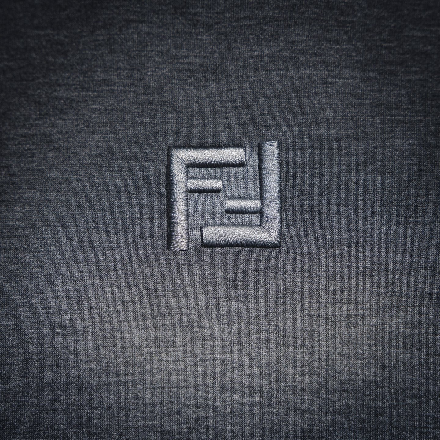 Fend embroidered hoodie