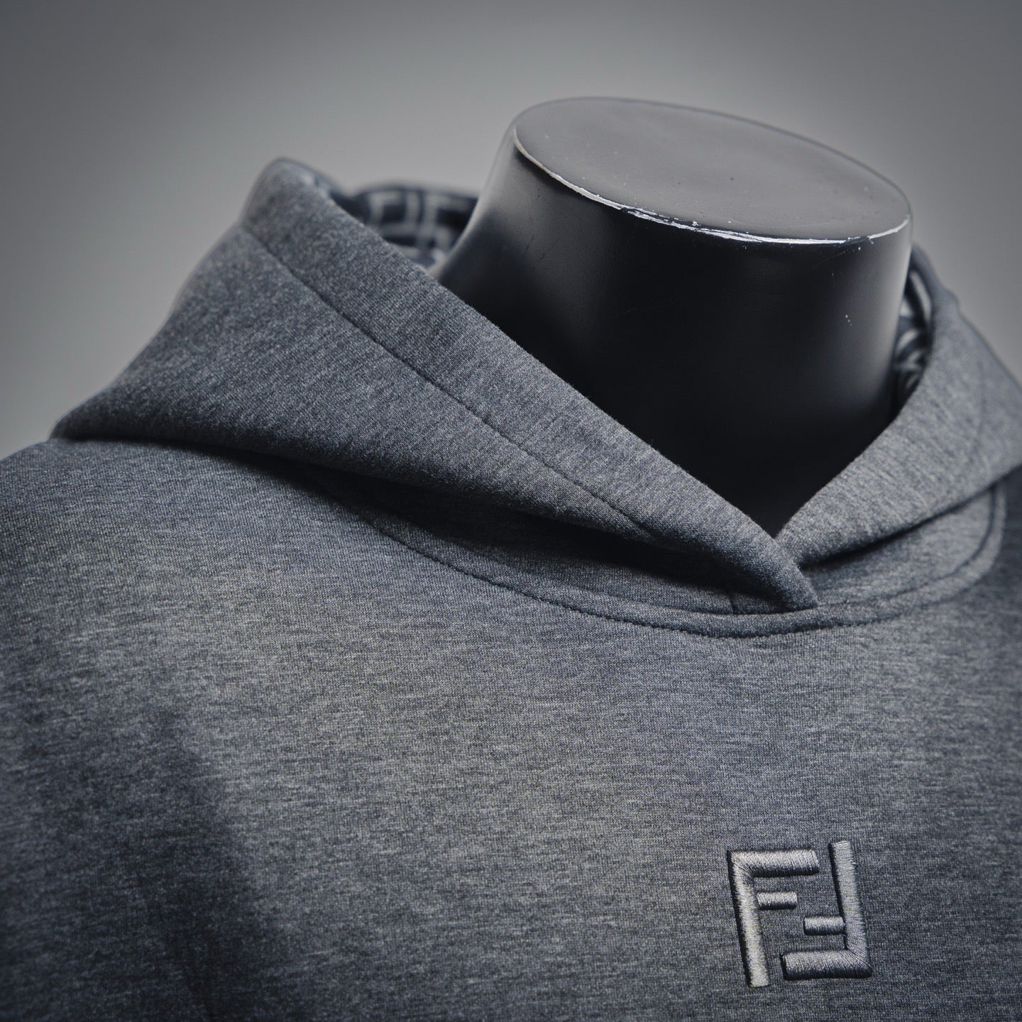 Fend embroidered hoodie