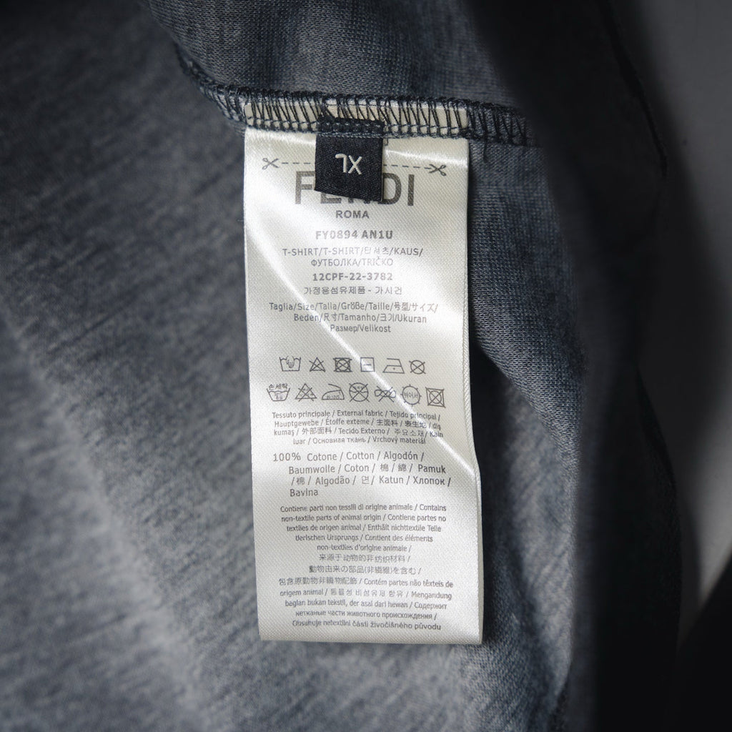 Fend embroidered hoodie