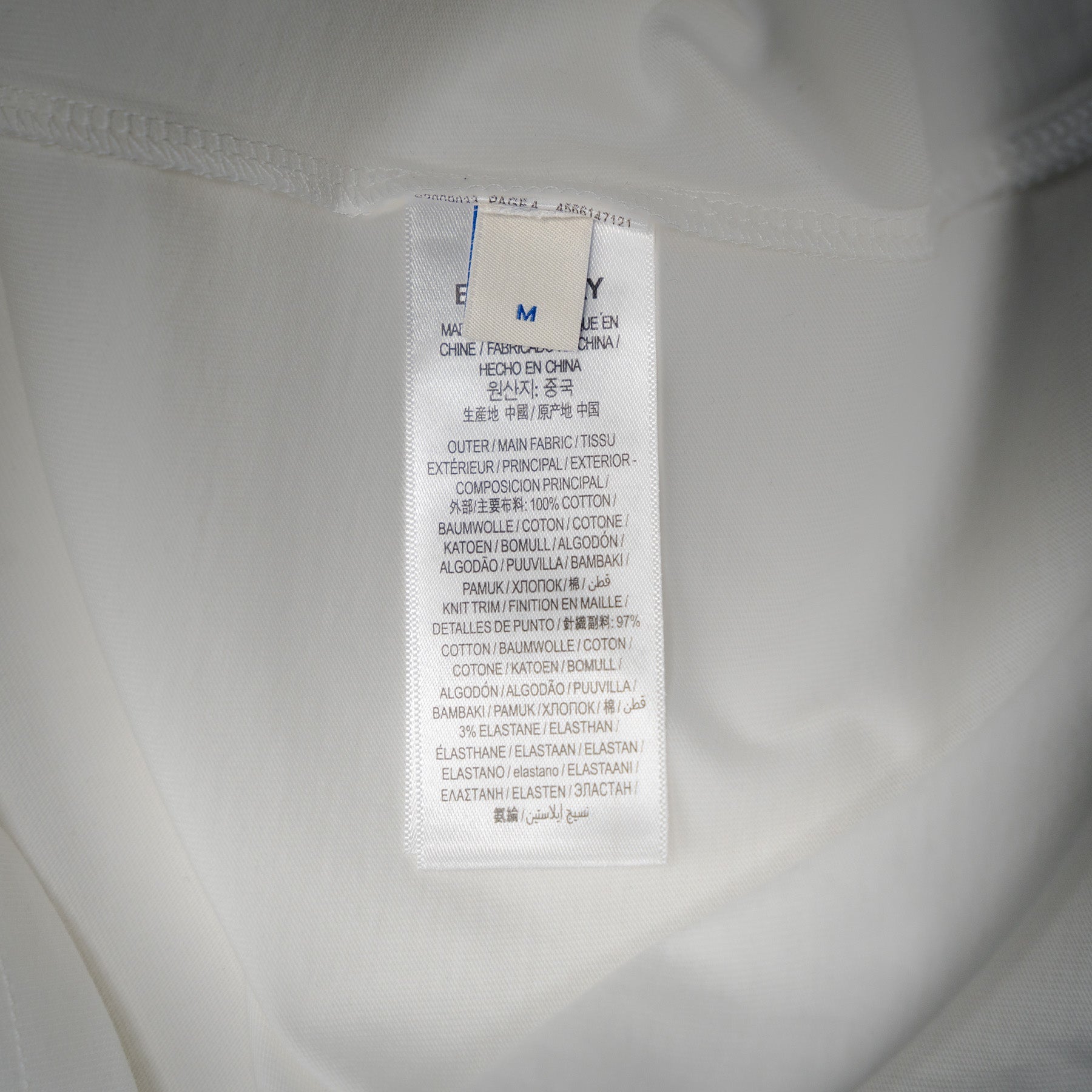 Bur embroidered t-shirt