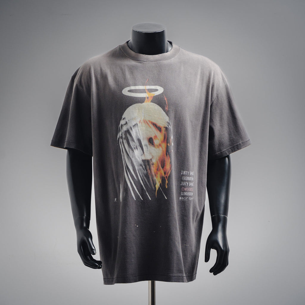 Saint mic 25ss print t-shirt