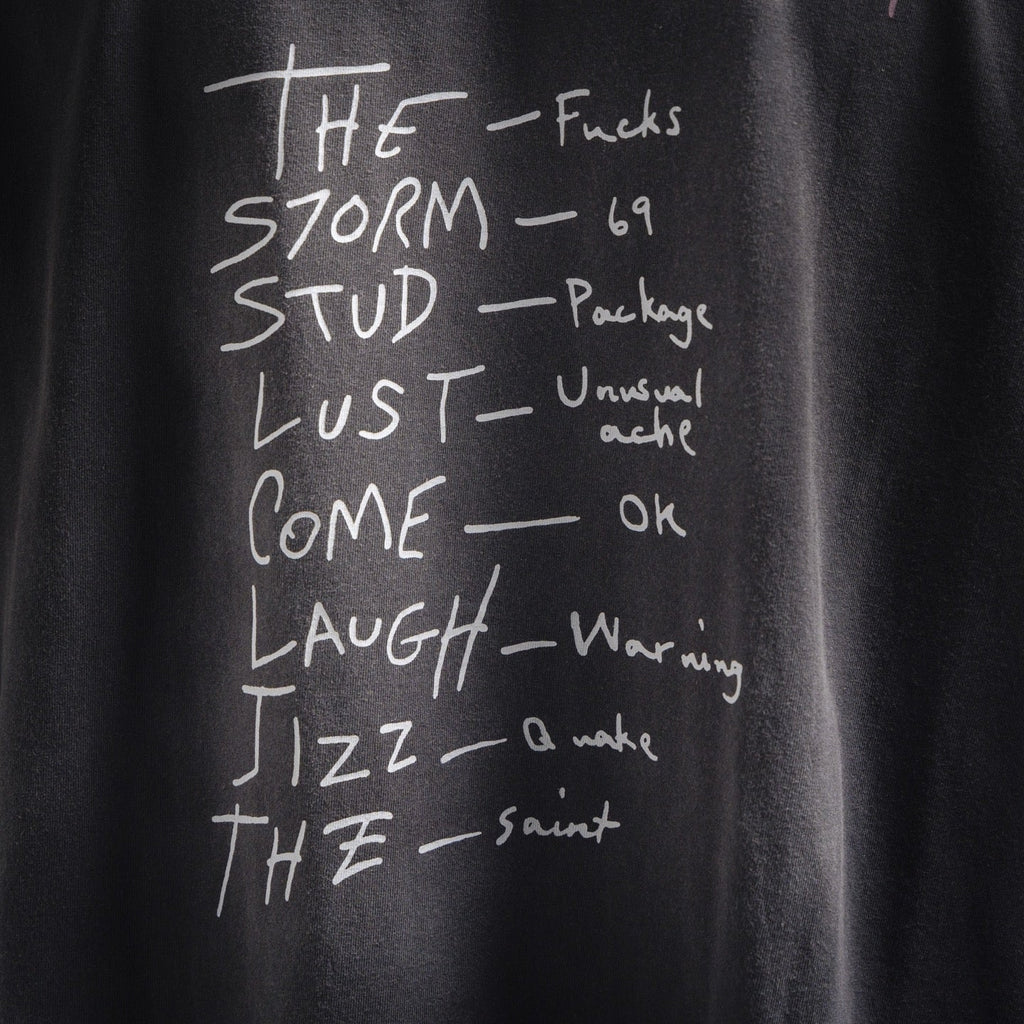 Saint mic 25ss print t-shirt