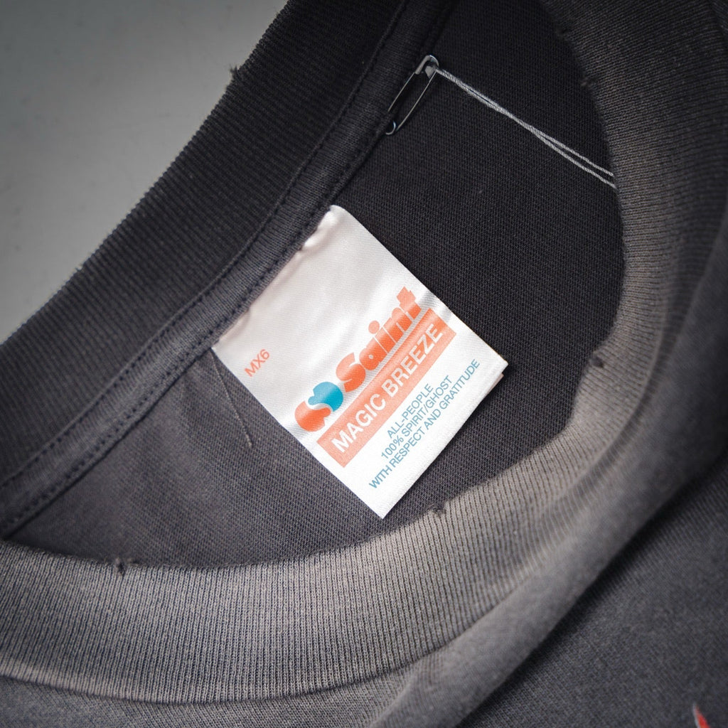 Saint mic 25ss print t-shirt