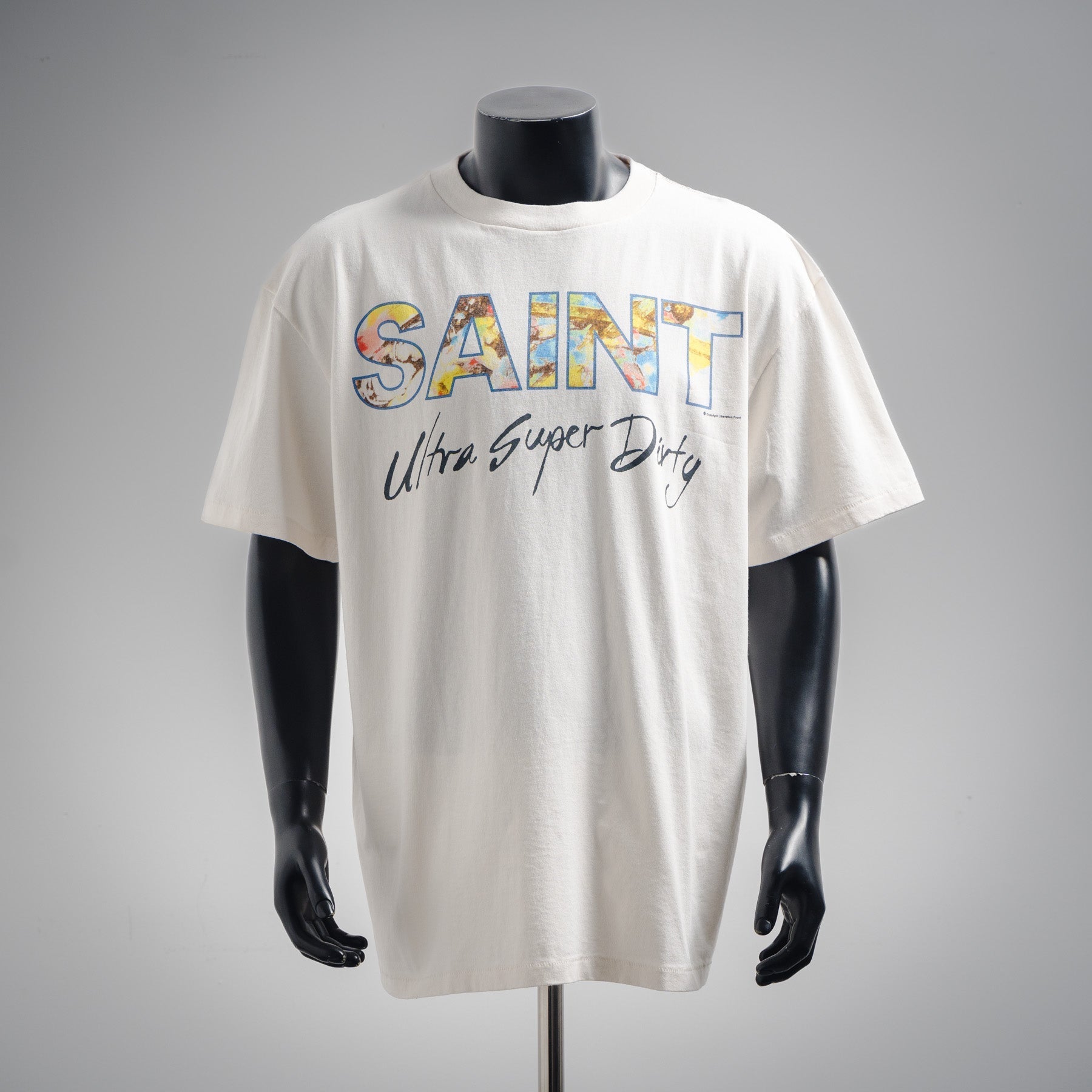 Saint mic 25ss print t-shirt