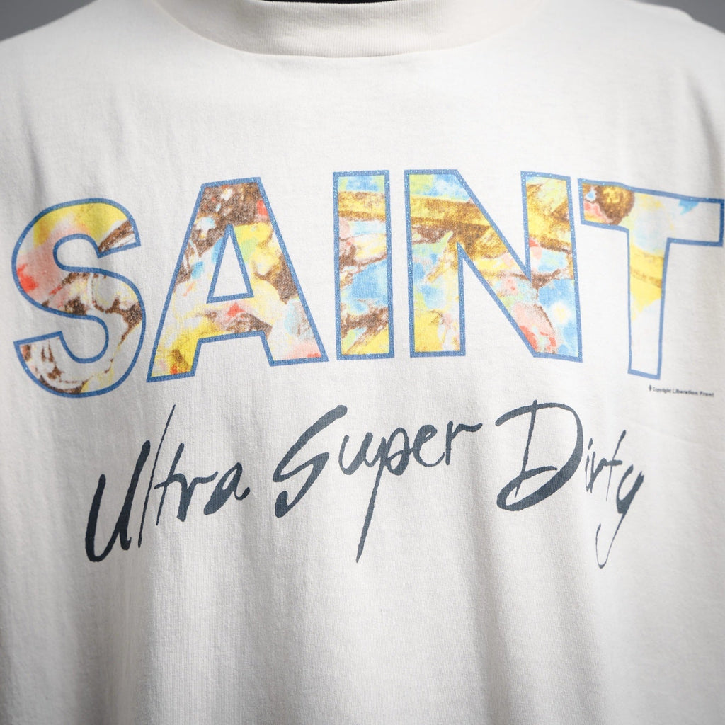 Saint mic 25ss print t-shirt