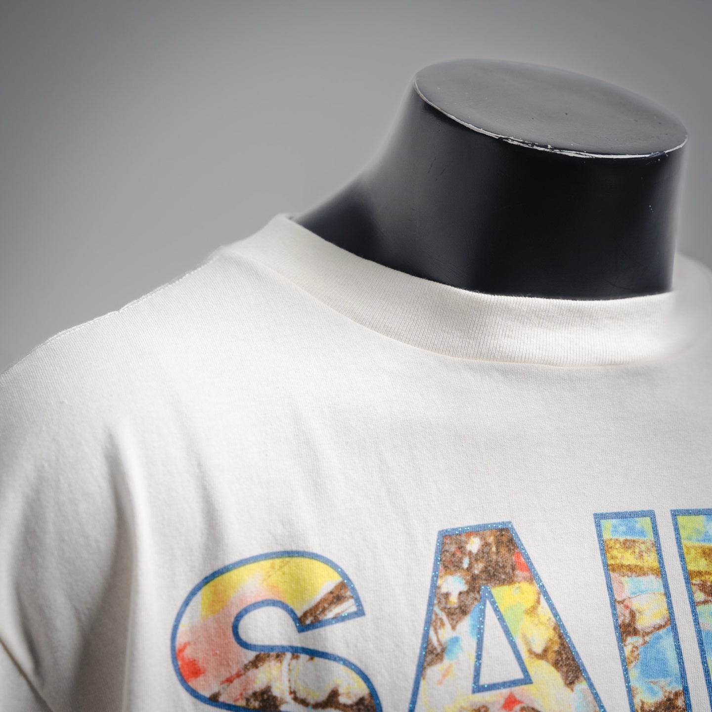 Saint mic 25ss print t-shirt