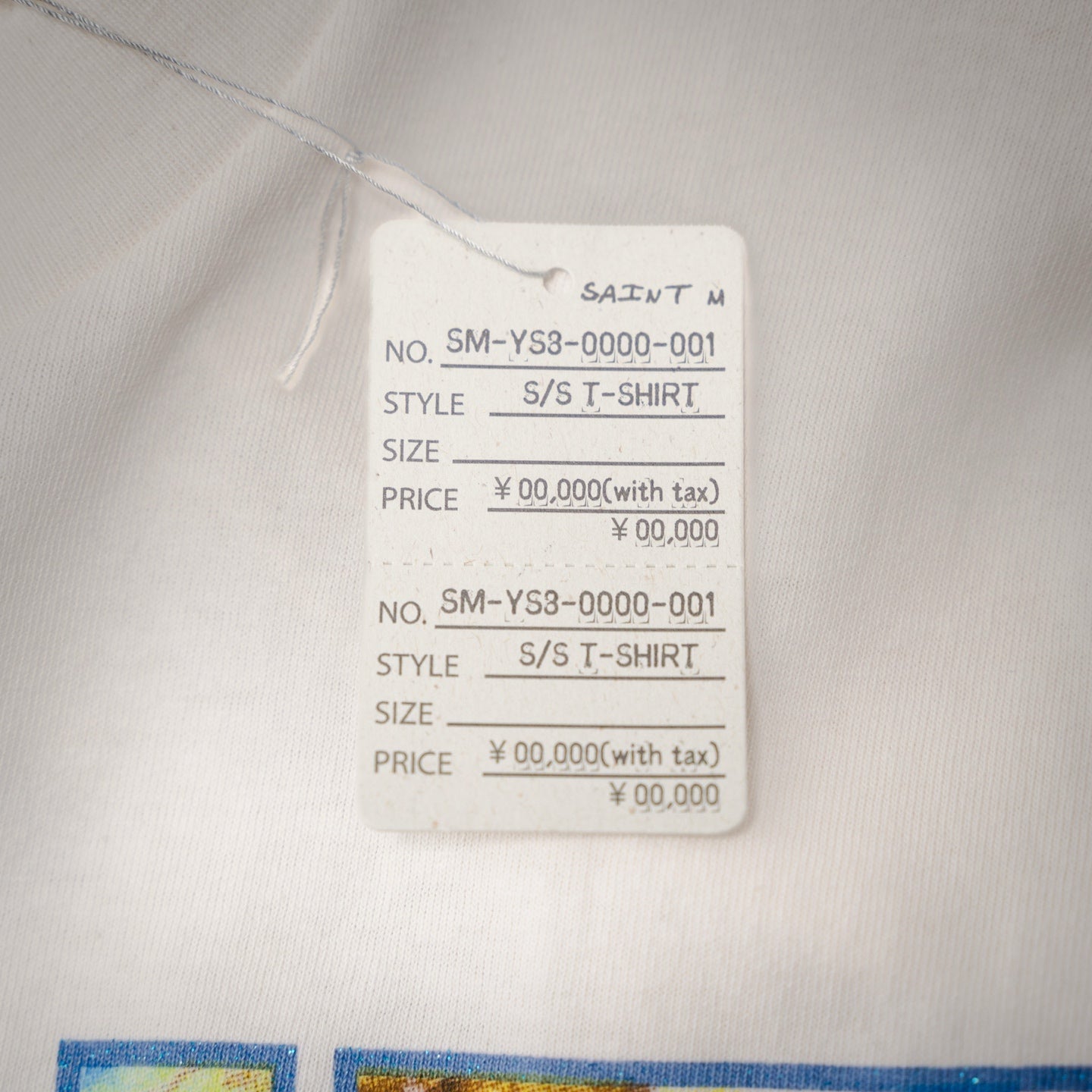 Saint mic 25ss print t-shirt