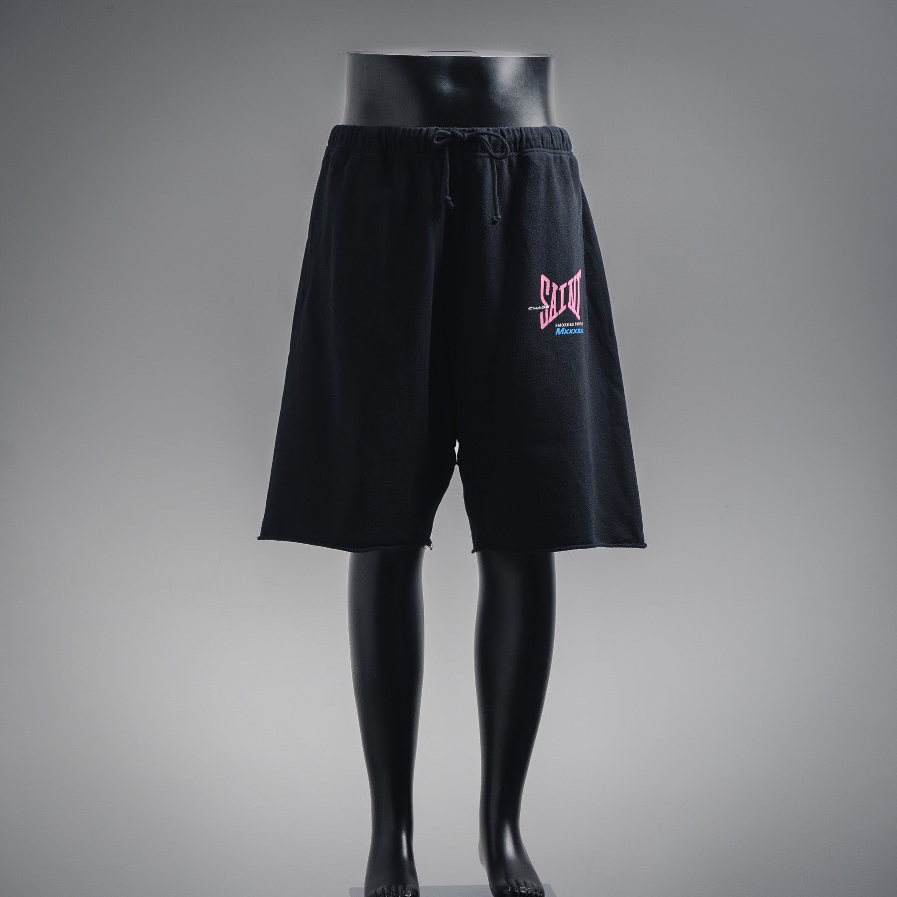 Saint mic ribon saint print short