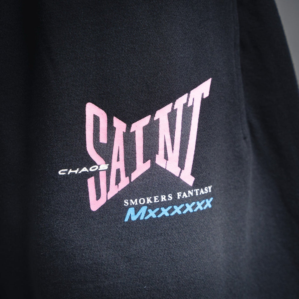 Saint mic ribon saint print short