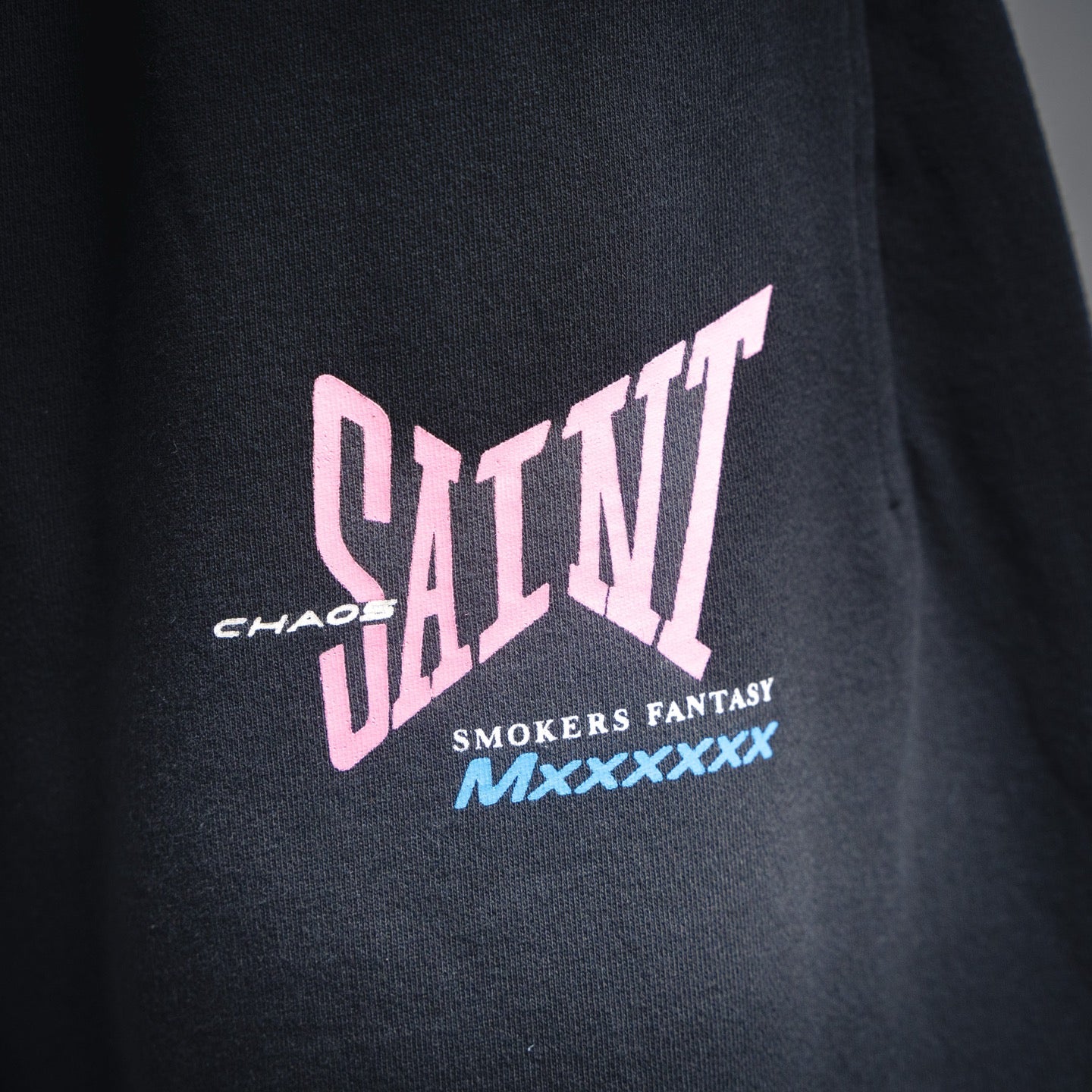 Saint mic ribon saint print short