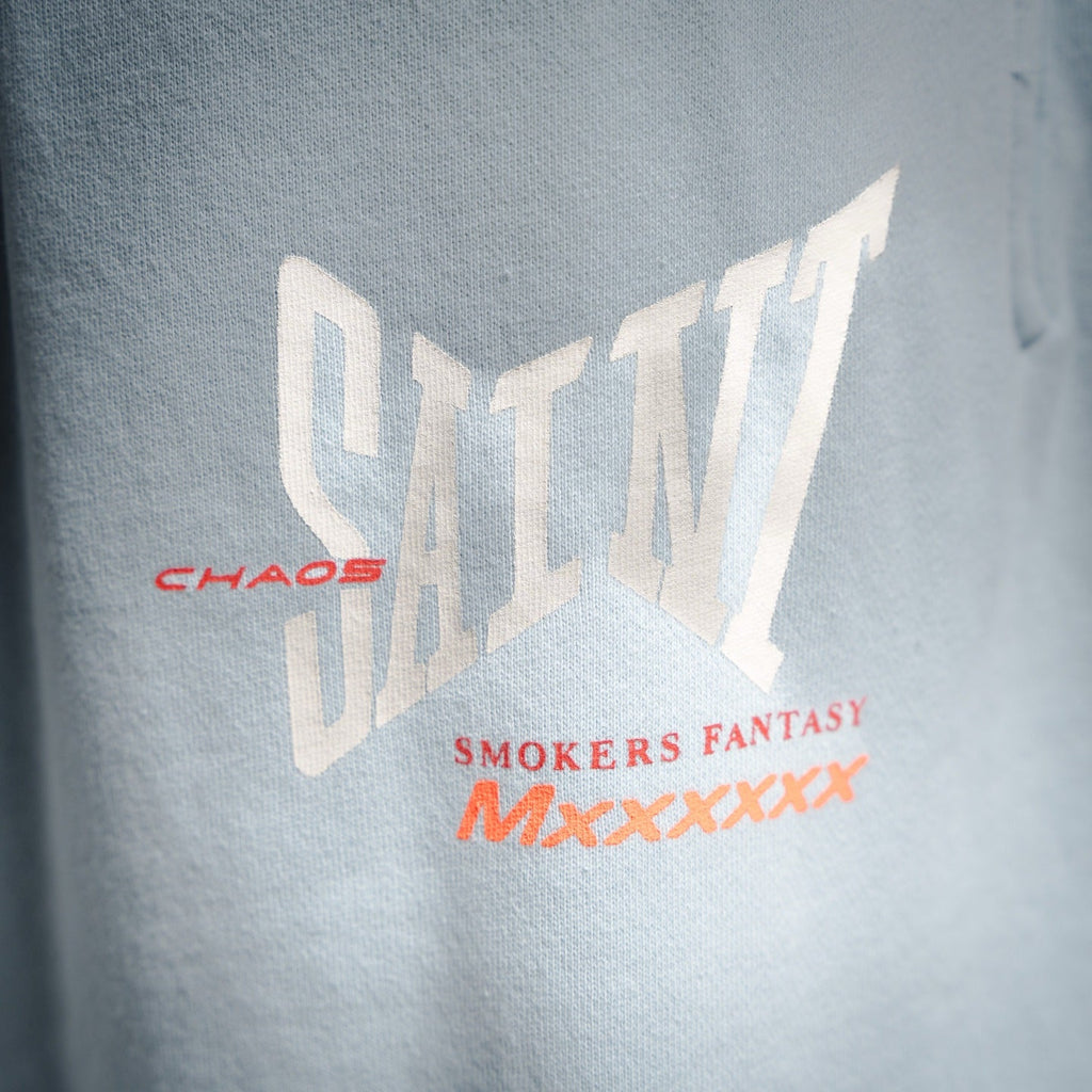 Saint mic ribon saint print short