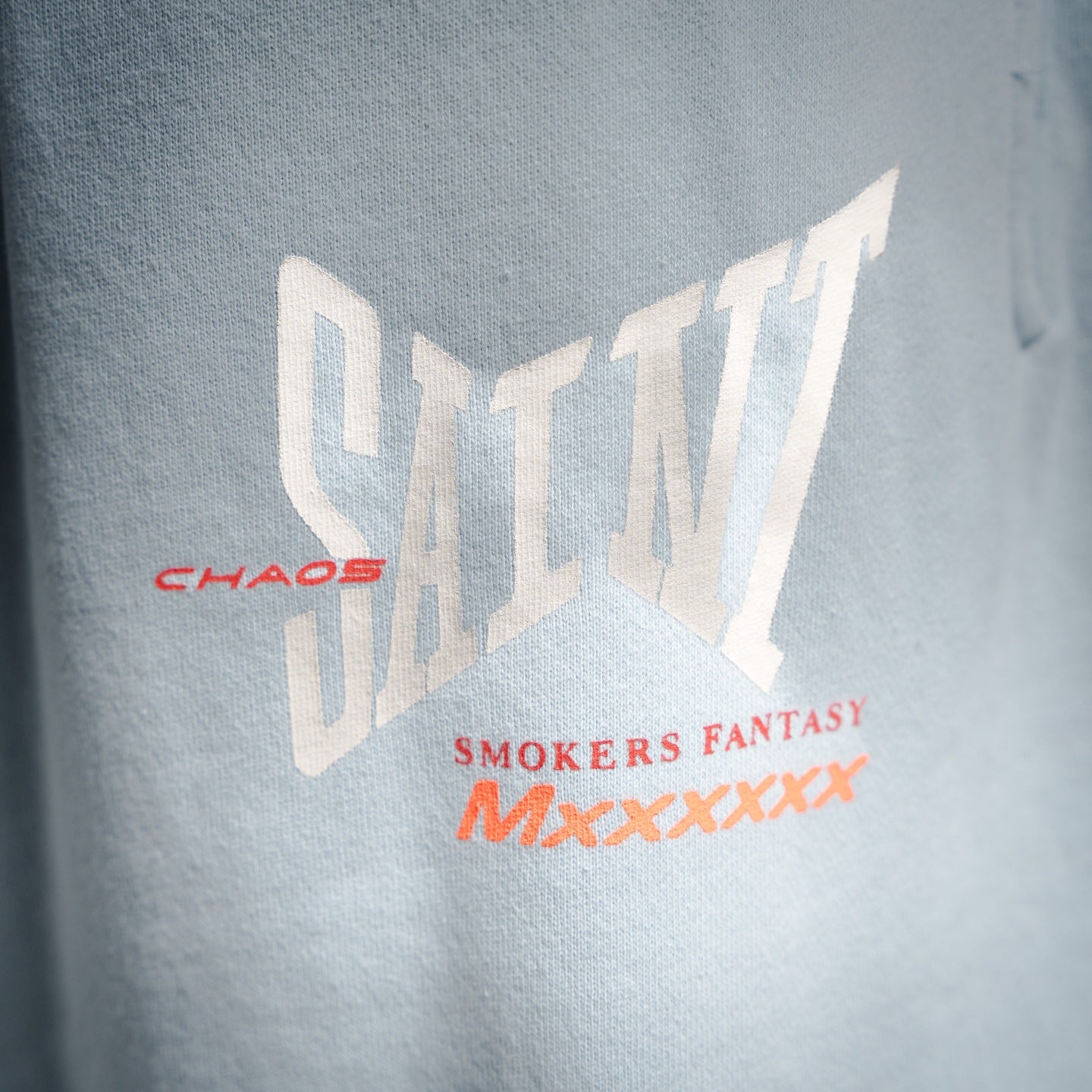 Saint mic ribon saint print short