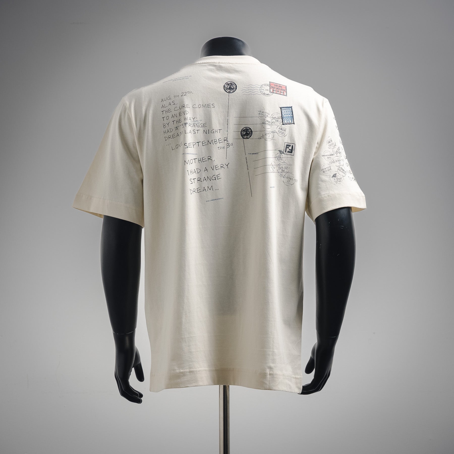 Fend 25ss print t-shirt