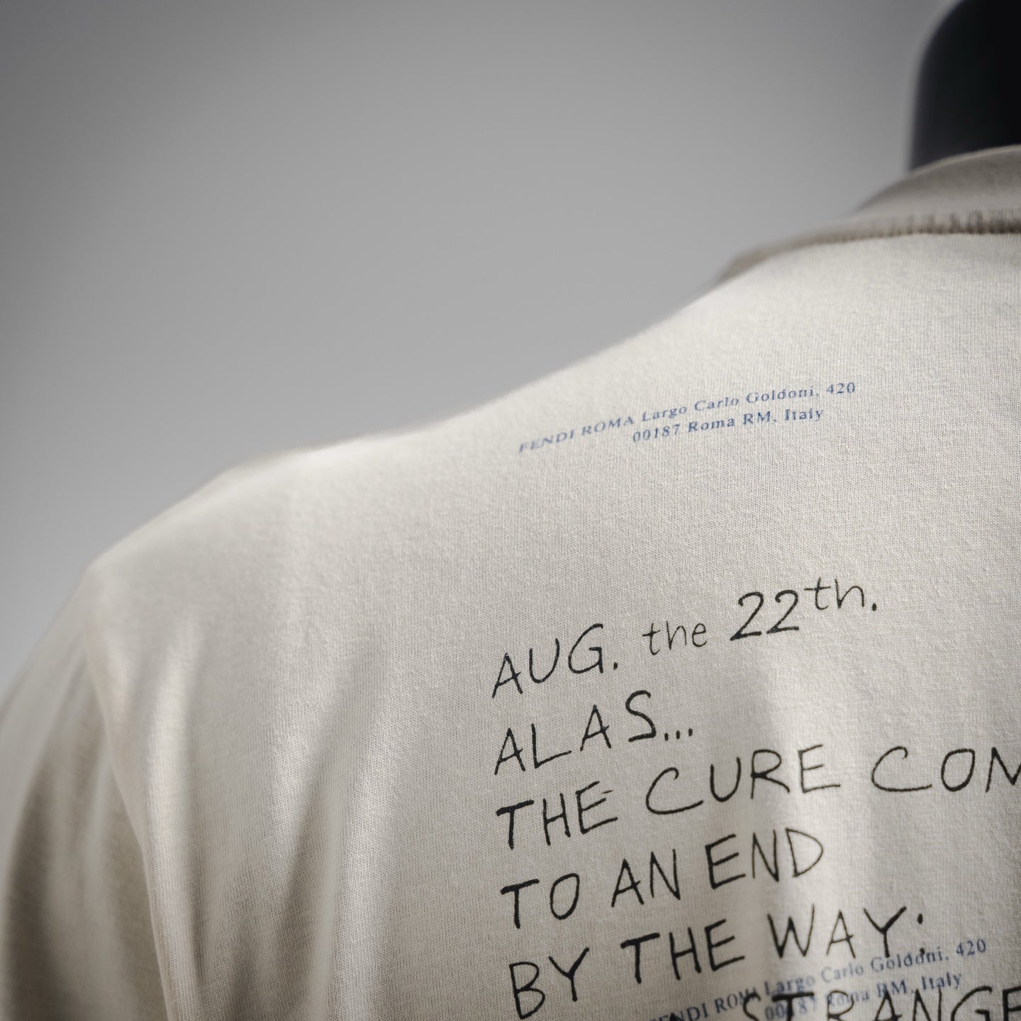 Fend 25ss print t-shirt