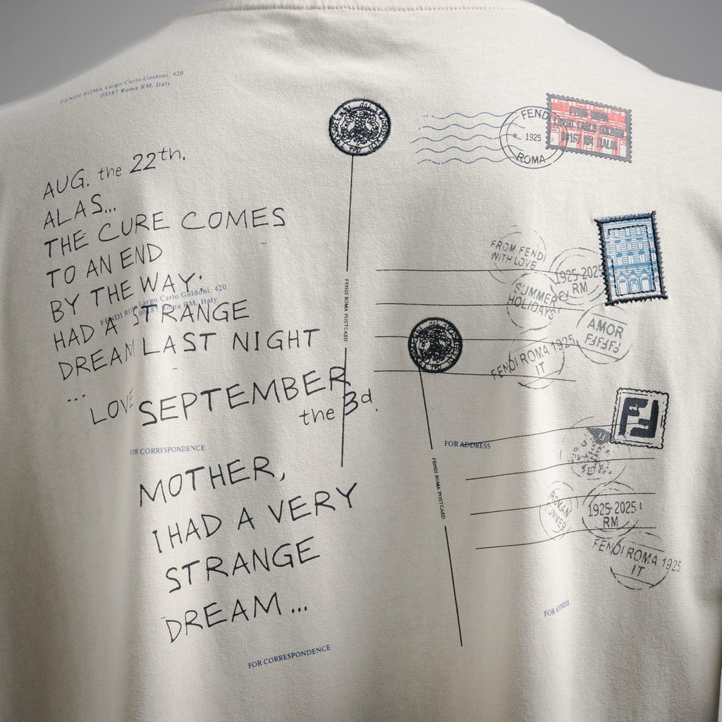 Fend 25ss print t-shirt
