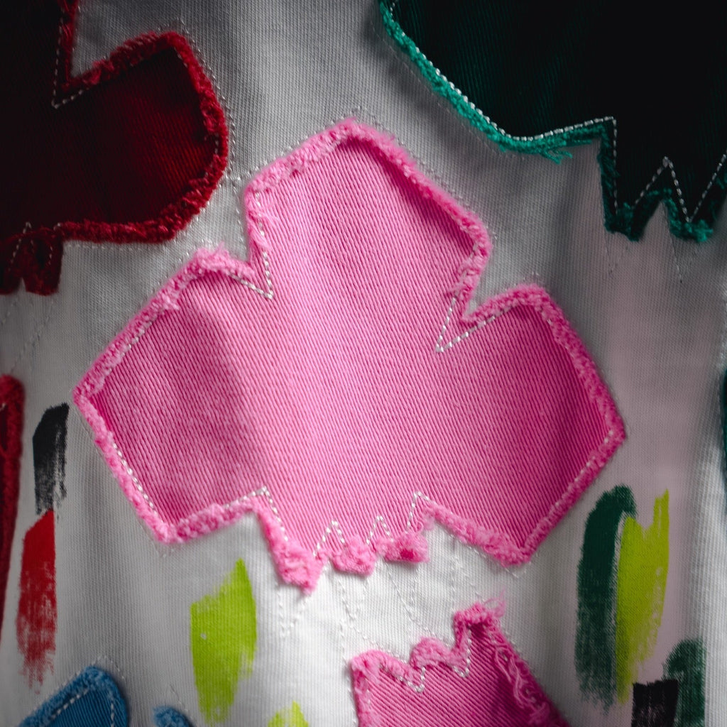 Chrome 25ss embroidered t-shirt