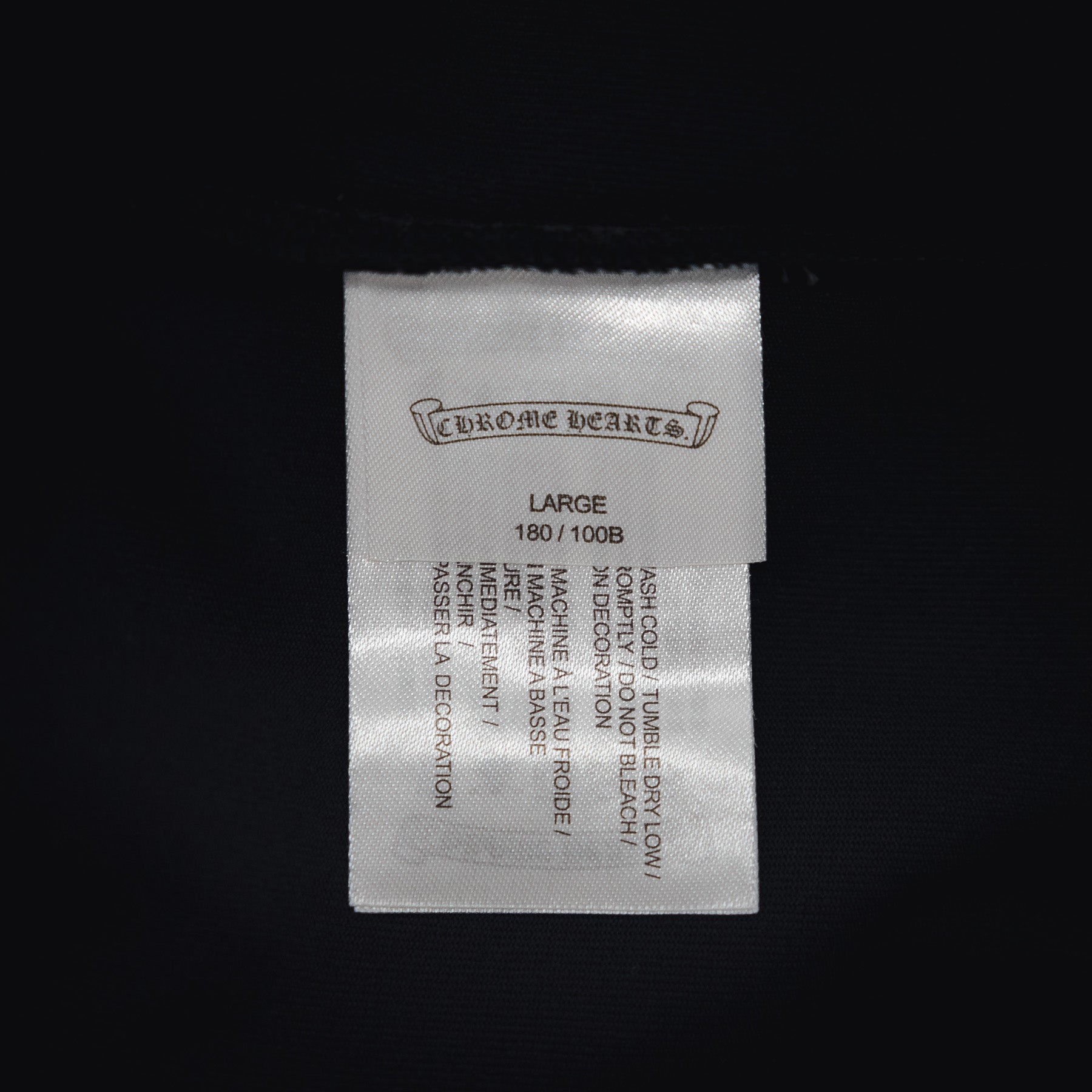 Chrome 25ss embroidered t-shirt