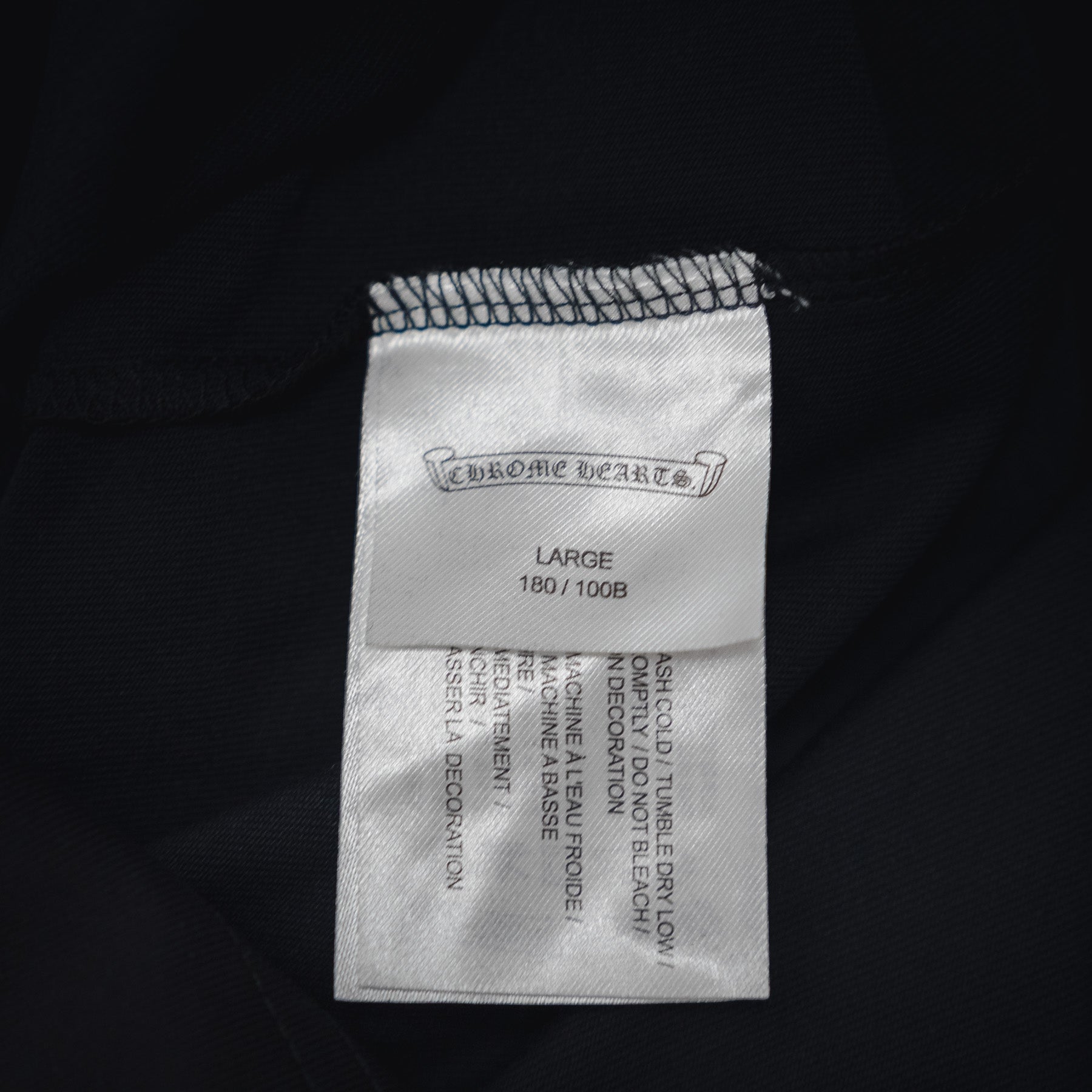 Chrome 25ss embroidered t-shirt