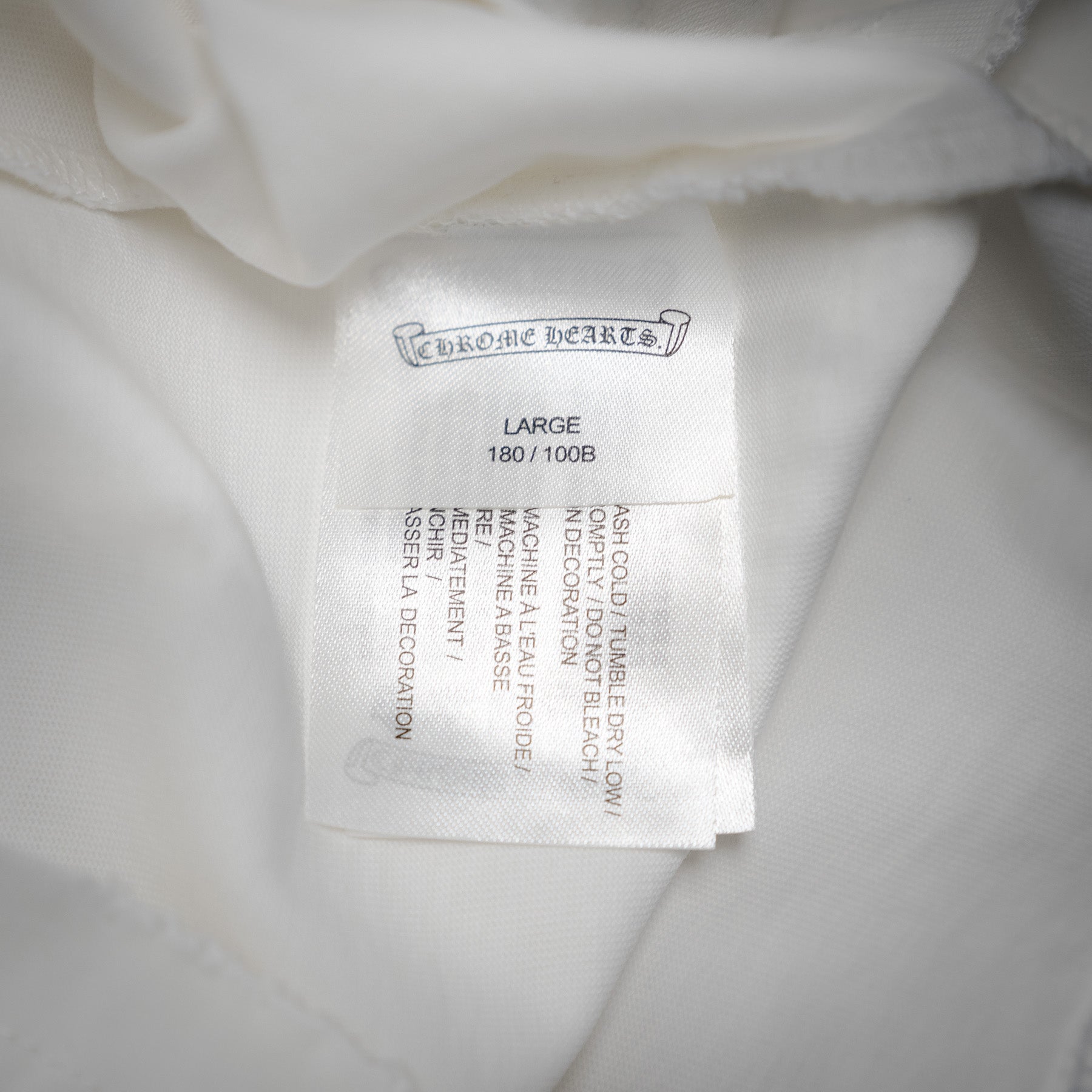 Chrome 25ss embroidered t-shirt