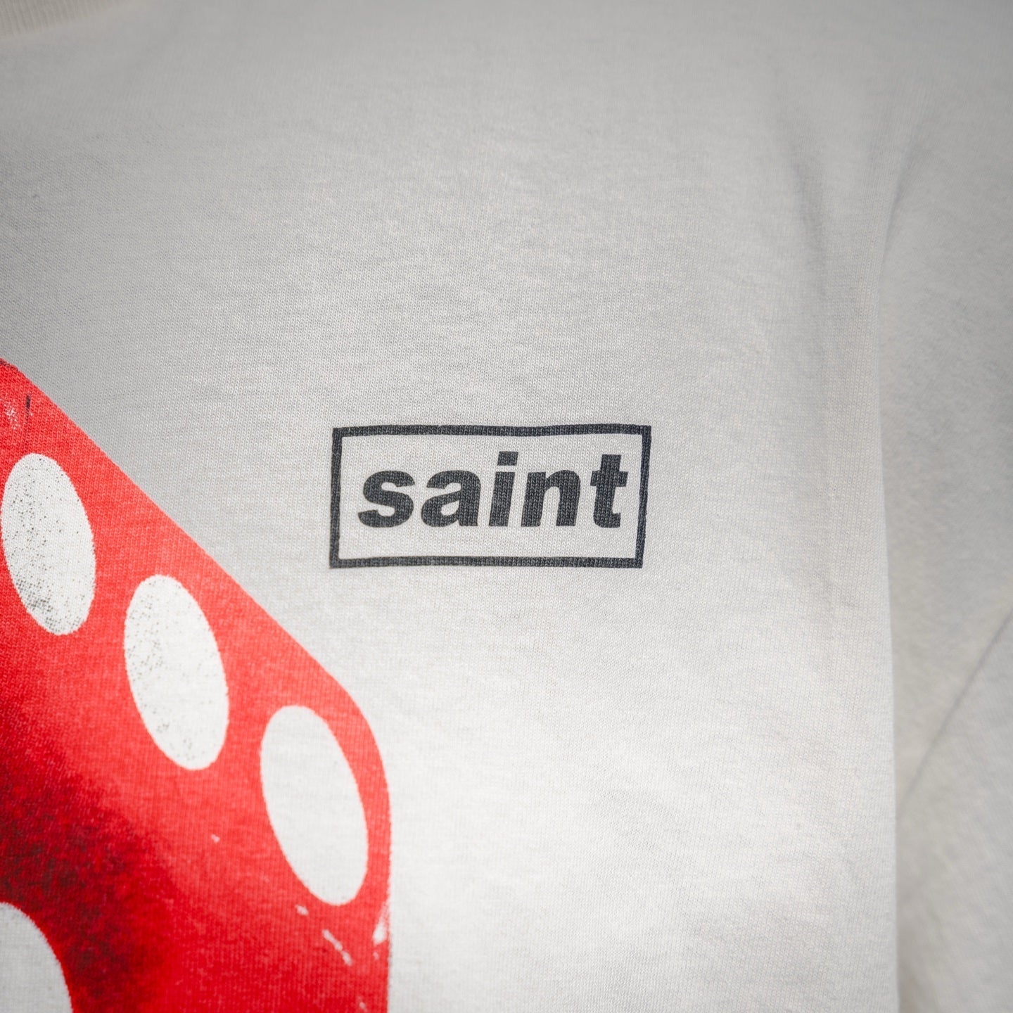 Saint mic 25ss print t-shirt