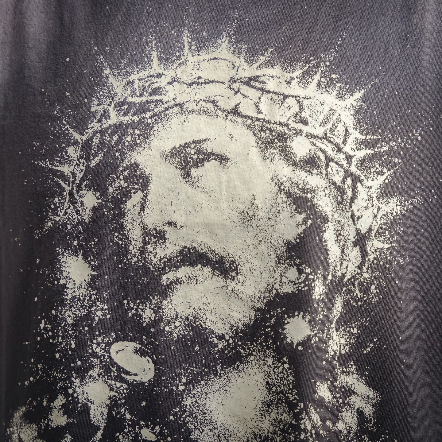 Saint mic 25ss print t-shirt