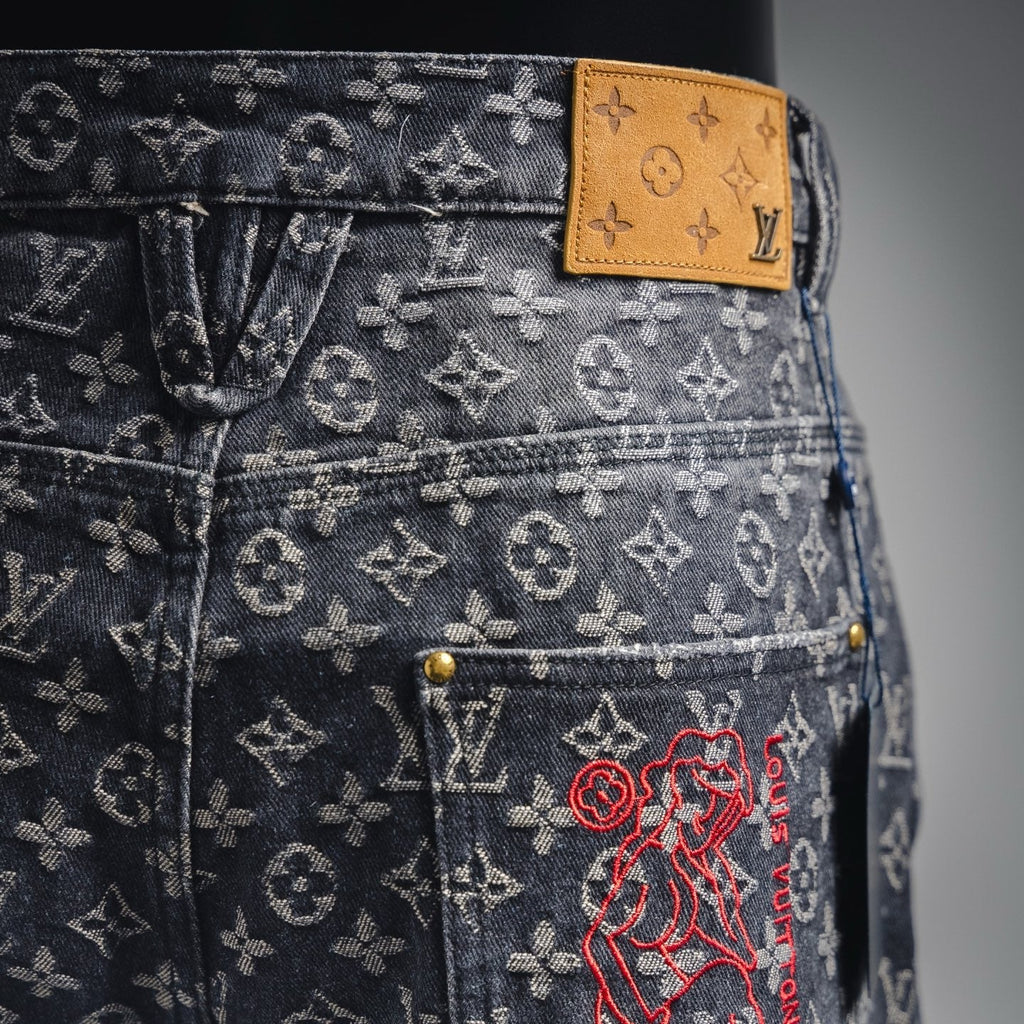 Louis jacquard jeans