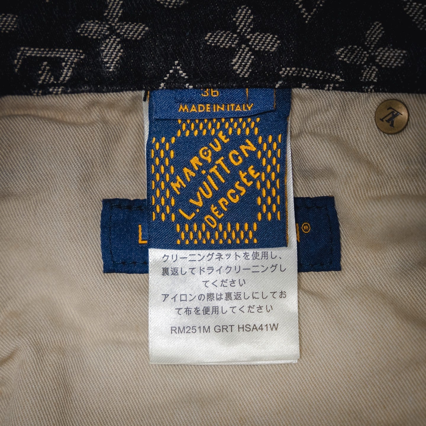 Louis jacquard jeans