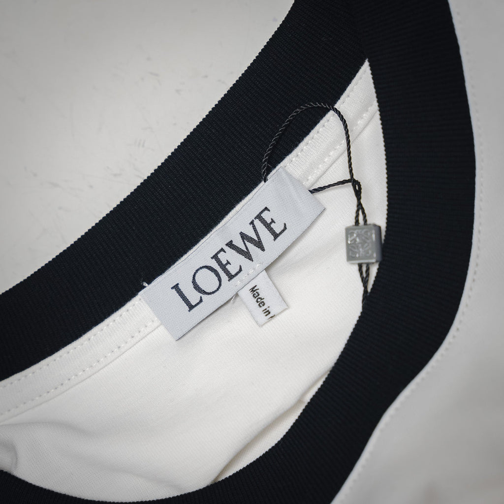 Loe 25ss embroidered t-shirt