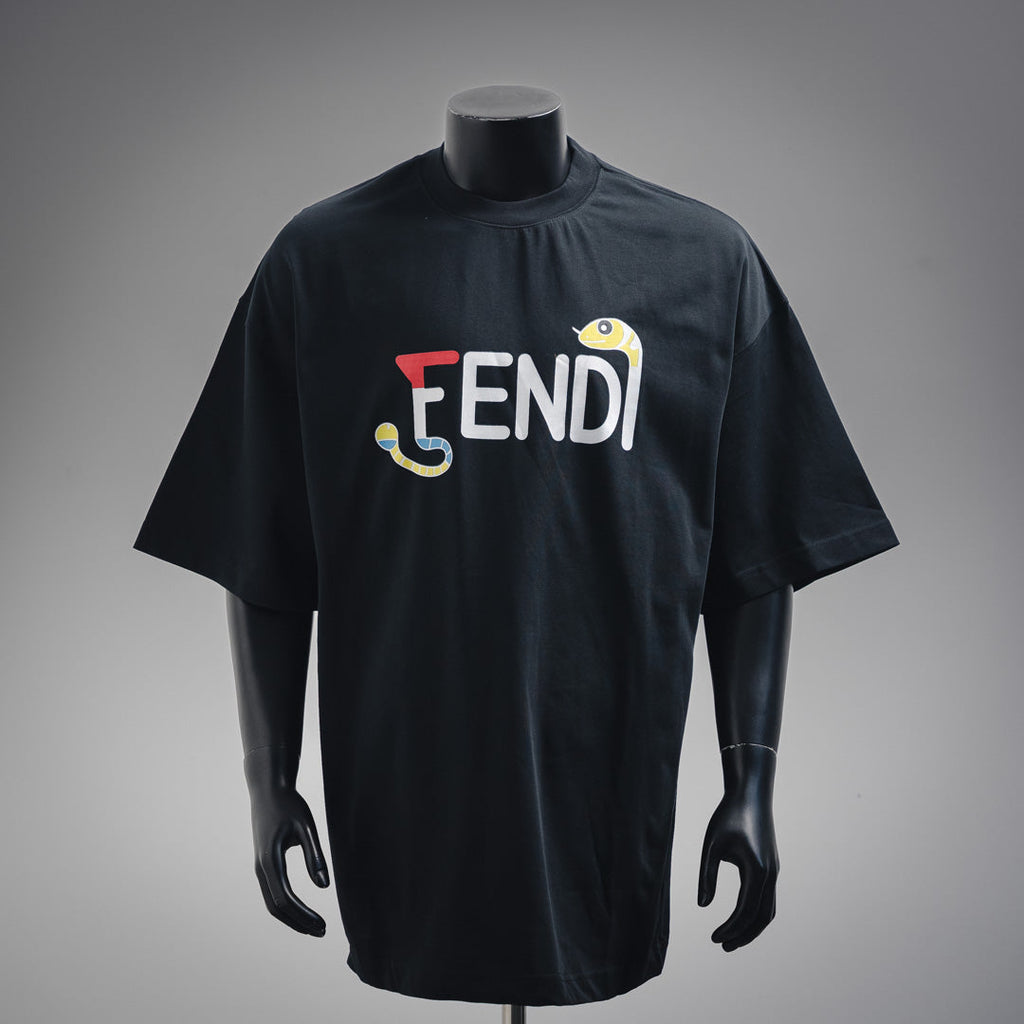 Fend print t-shirt