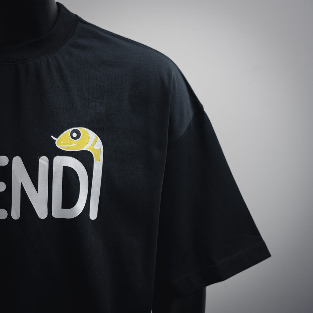 Fend print t-shirt