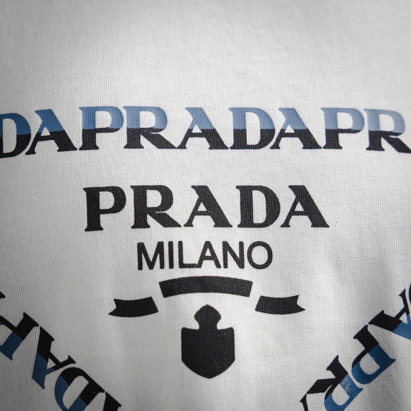 Pra 25ss print t-shirt