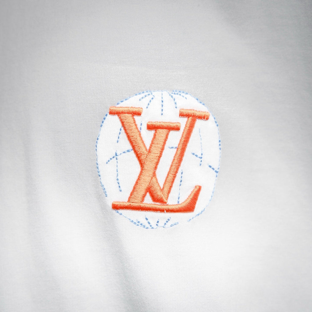 Louis 25ss embroidered t-shirt