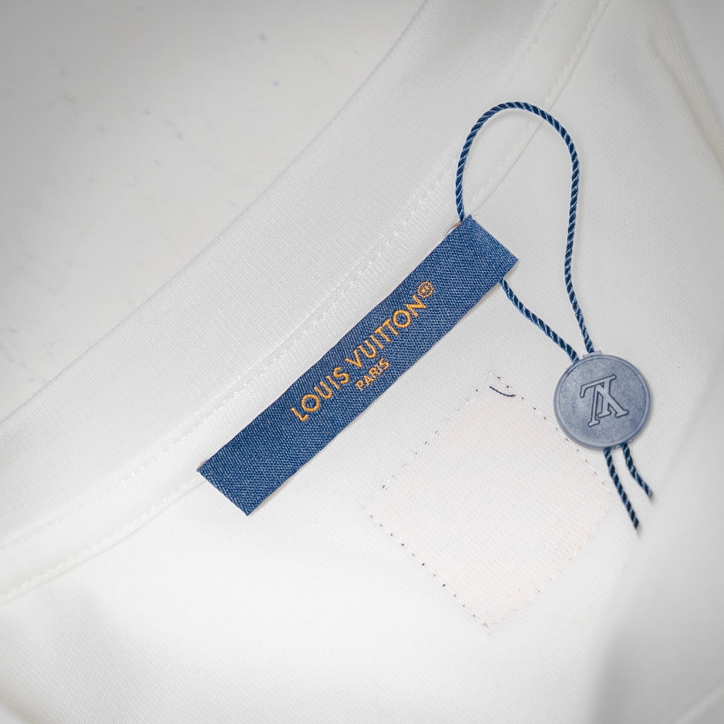 Louis 25ss embroidered t-shirt