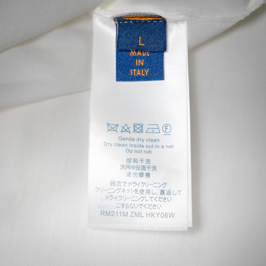 Louis 25ss embroidered t-shirt