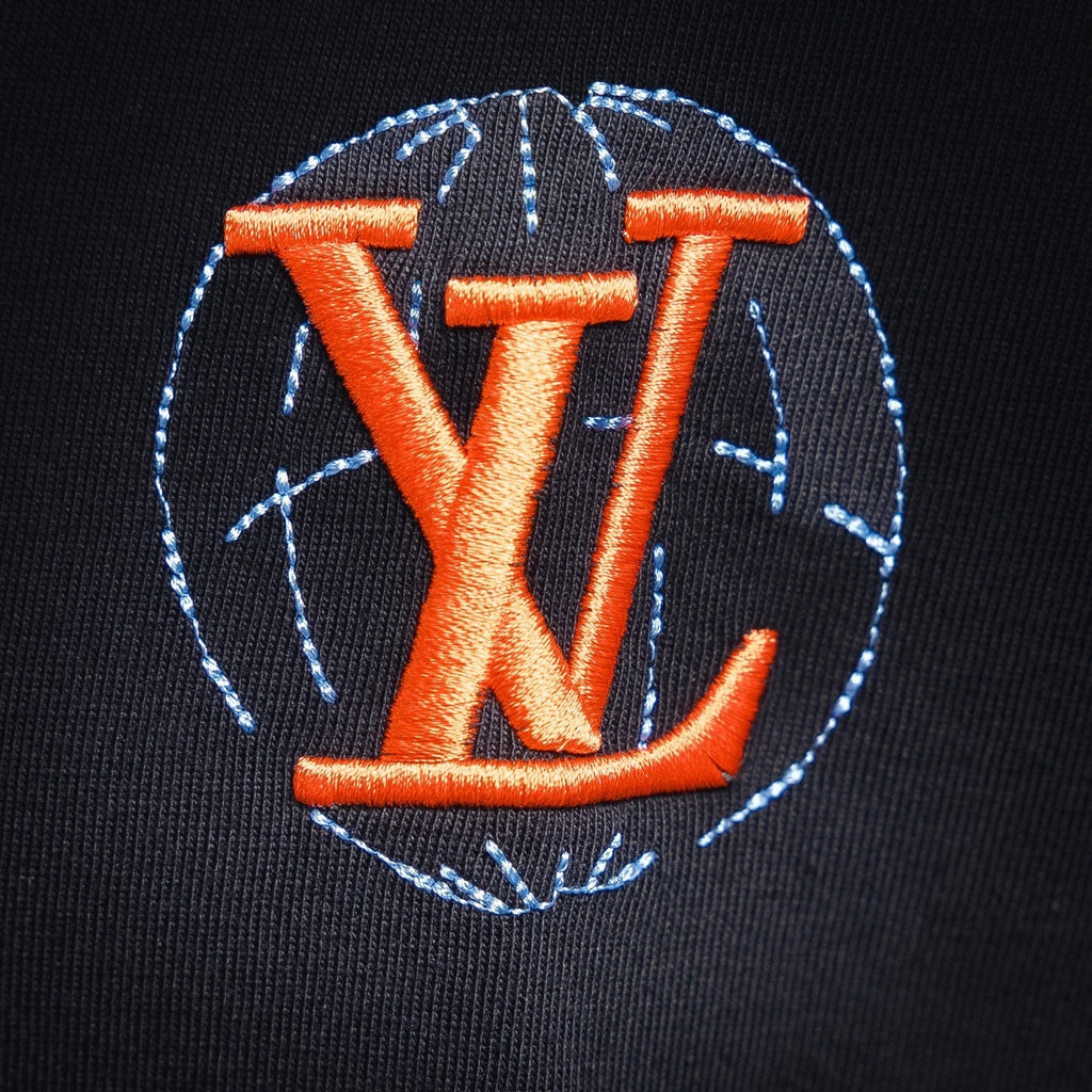 Louis 25ss embroidered t-shirt