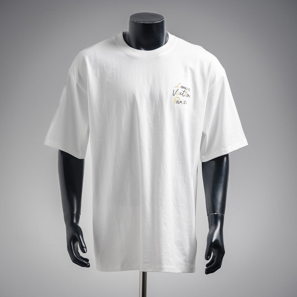 Louis 25ss embroidered t-shirt