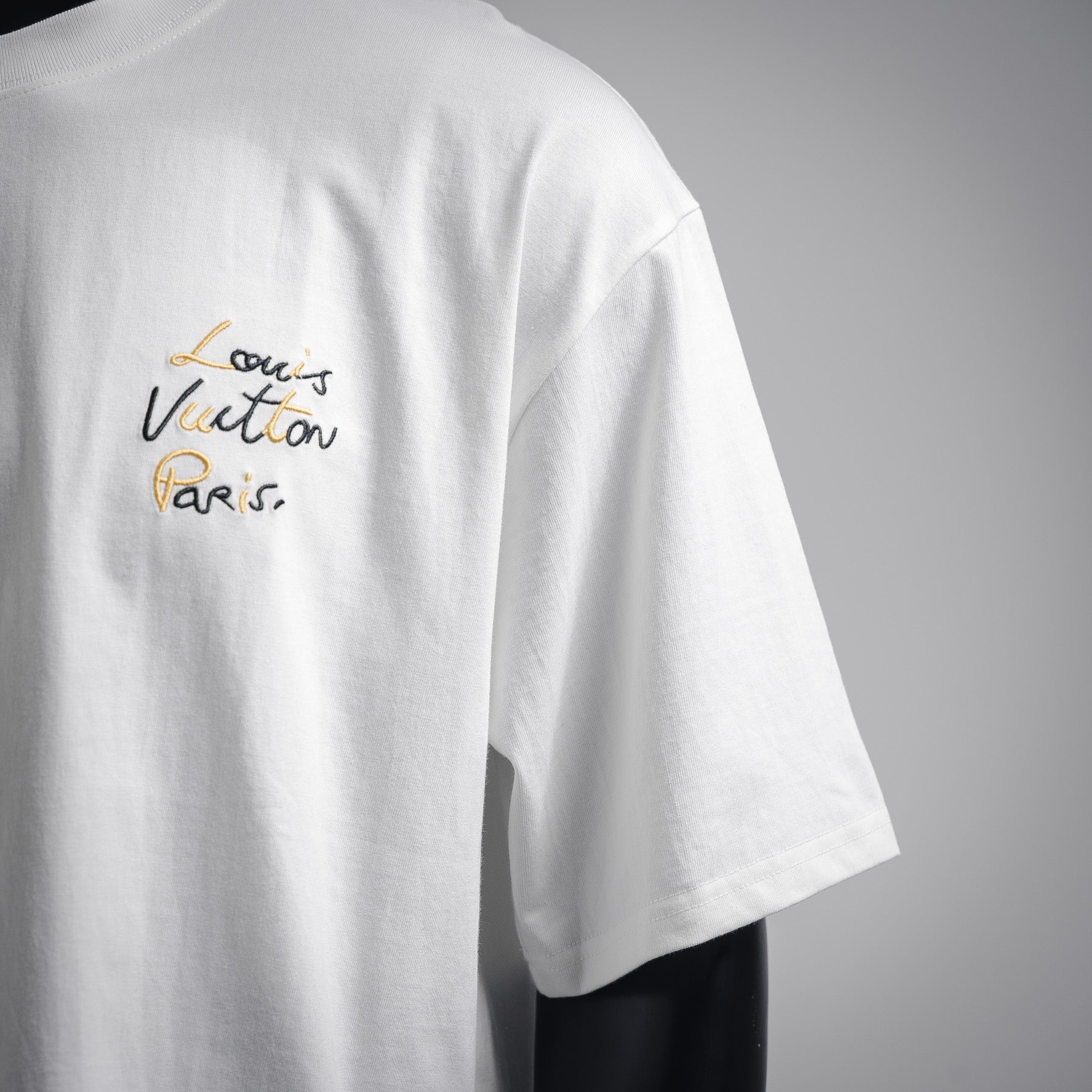 Louis 25ss embroidered t-shirt