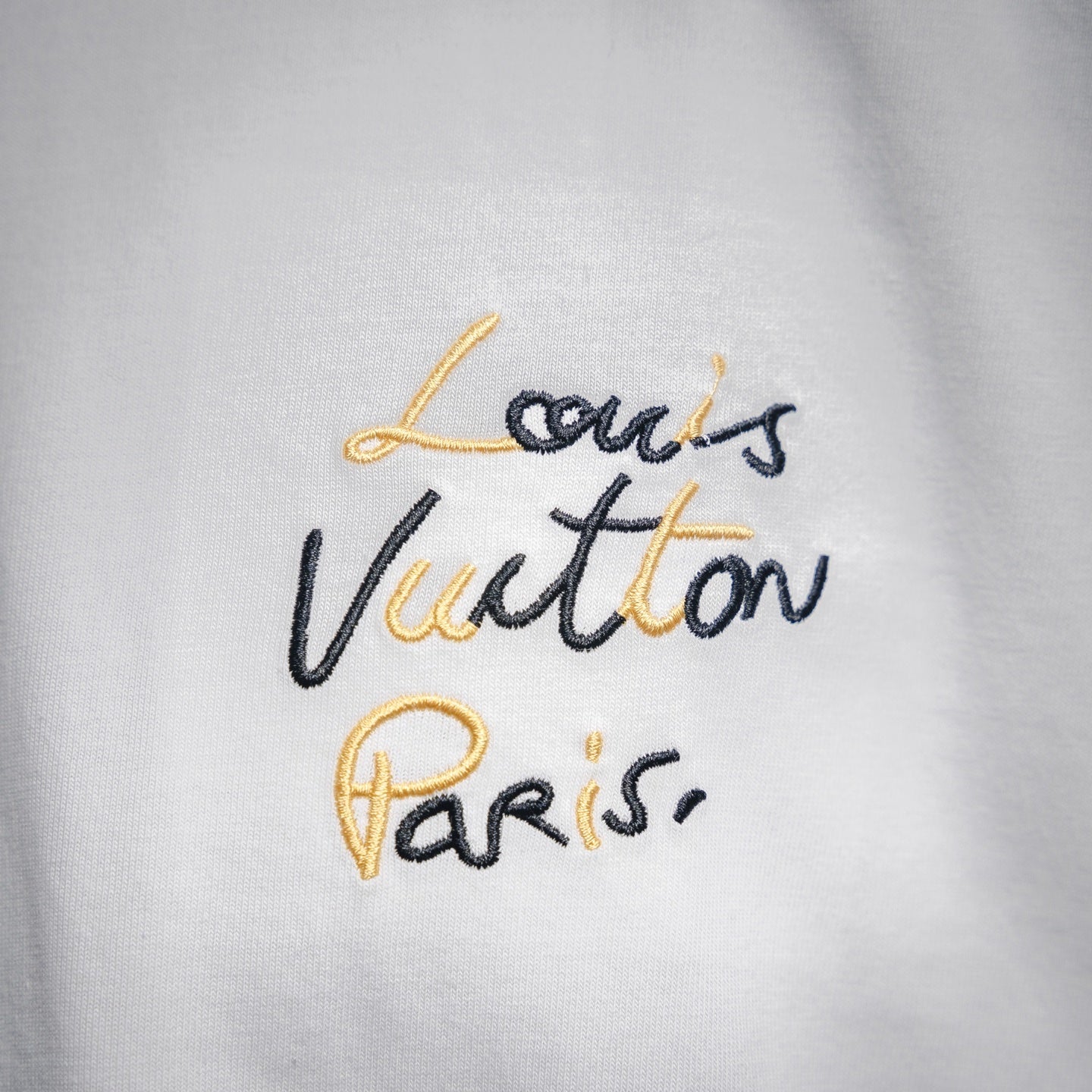 Louis 25ss embroidered t-shirt