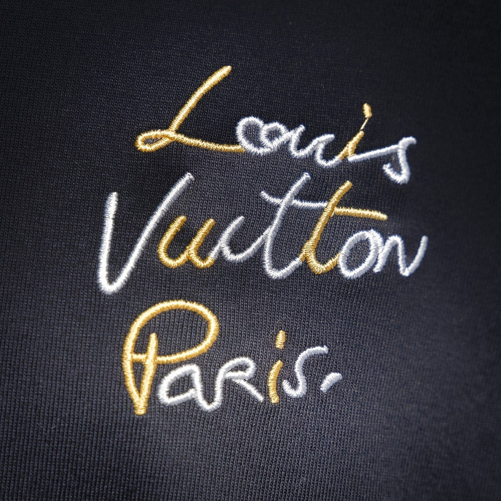 Louis 25ss embroidered t-shirt