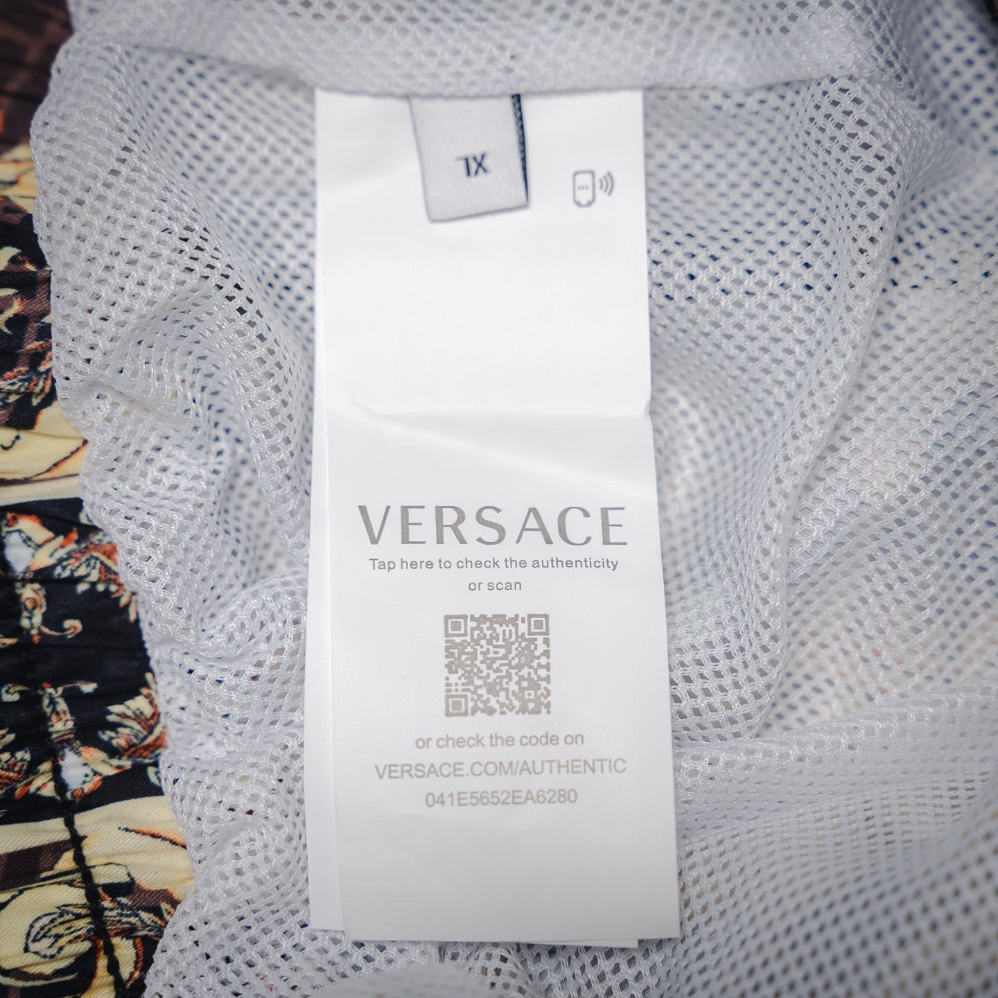 Vers 25ss print beach short