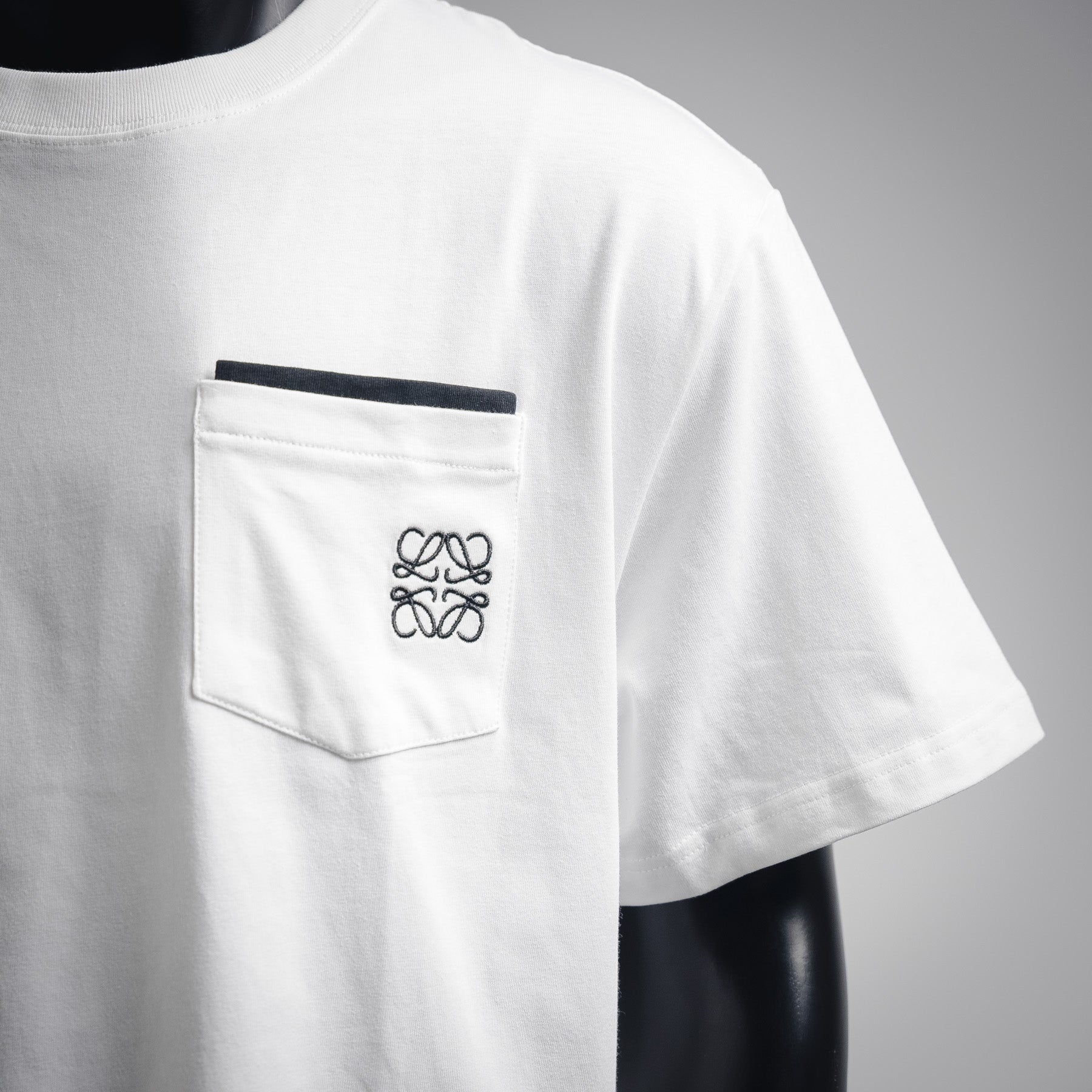 Loe 25ss embroidered t-shirt