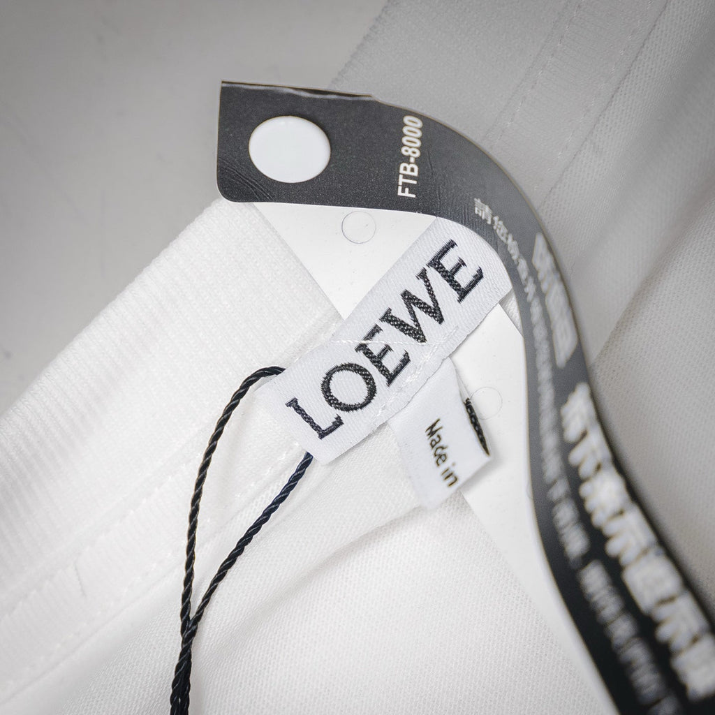 Loe 25ss embroidered t-shirt