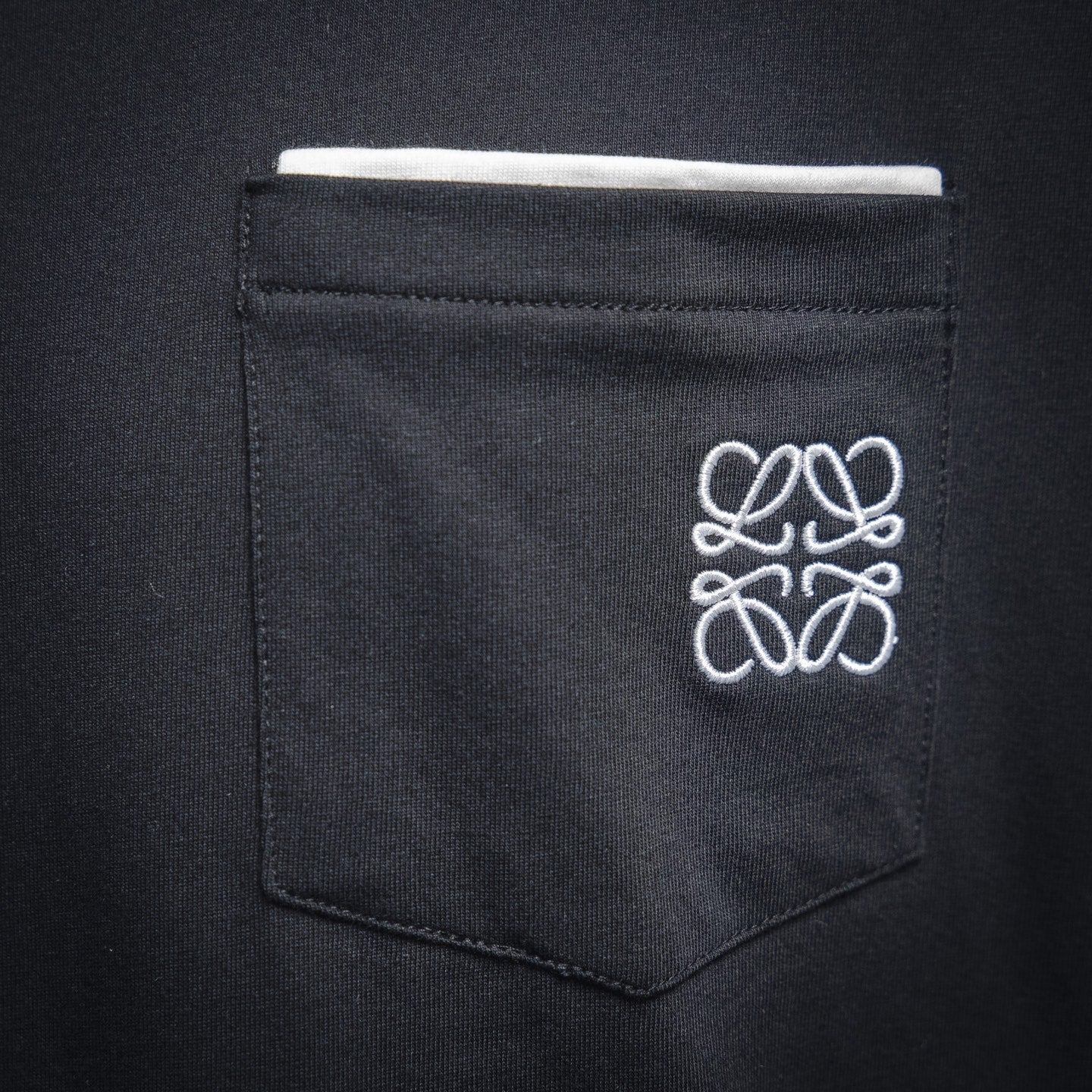 Loe 25ss embroidered t-shirt