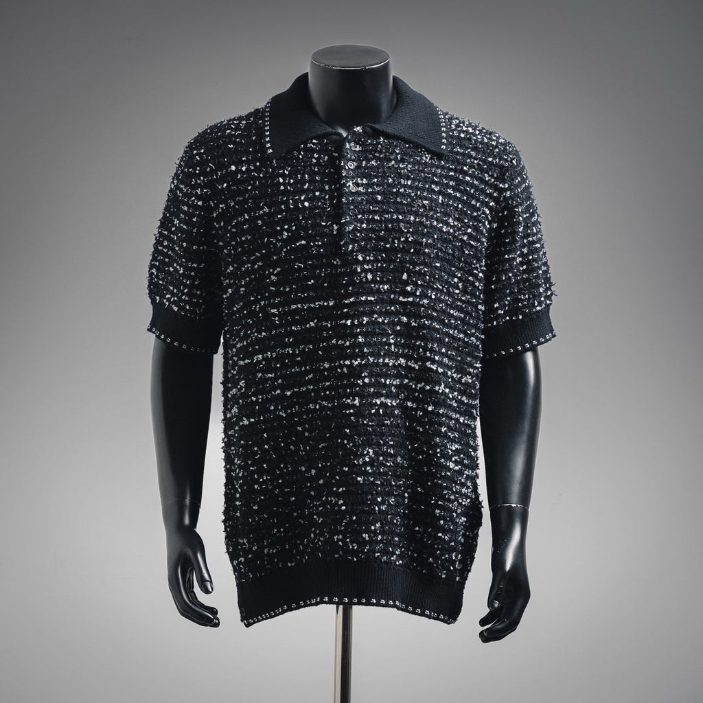 Thom 25ss jacquard polo