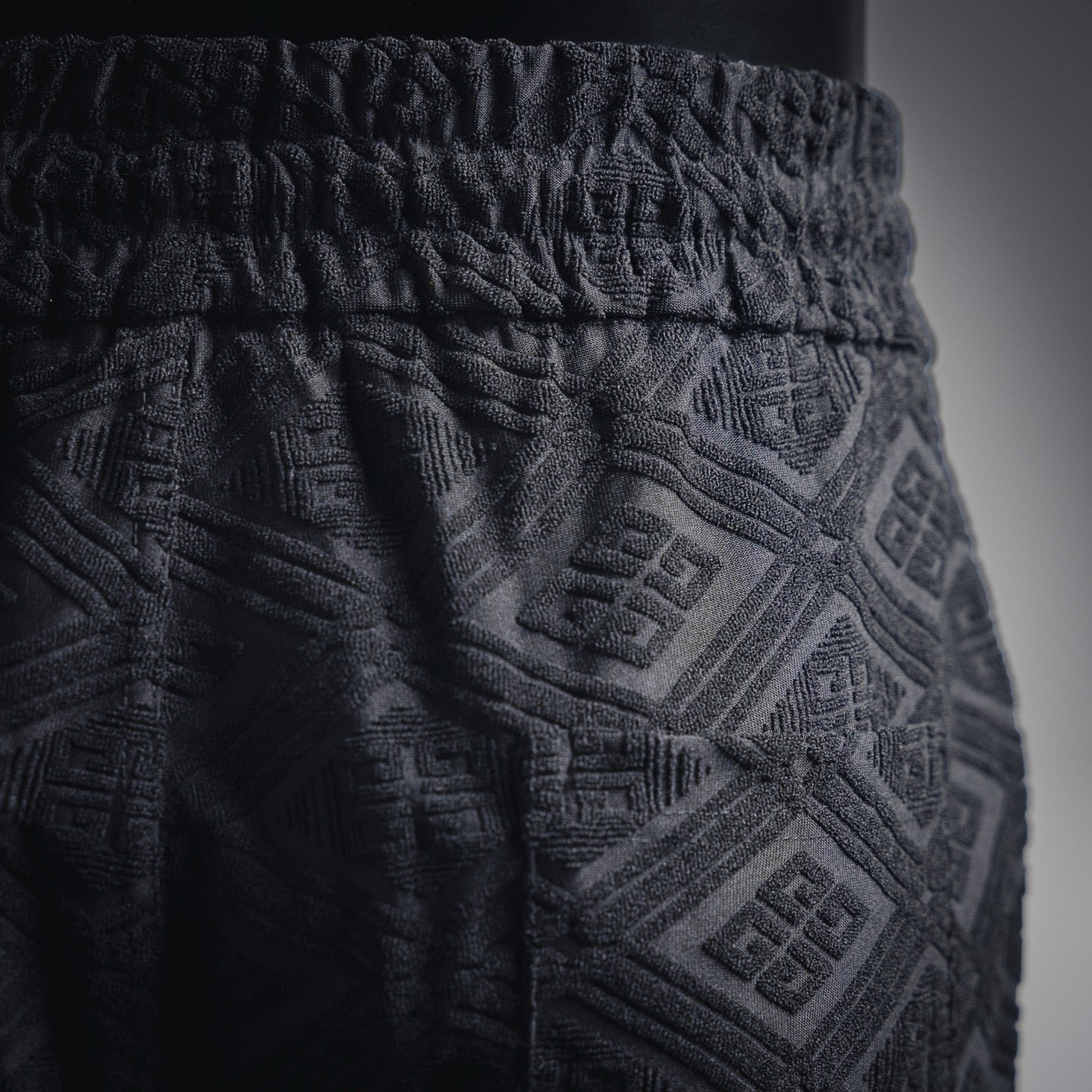 Given 25ss jacquard short