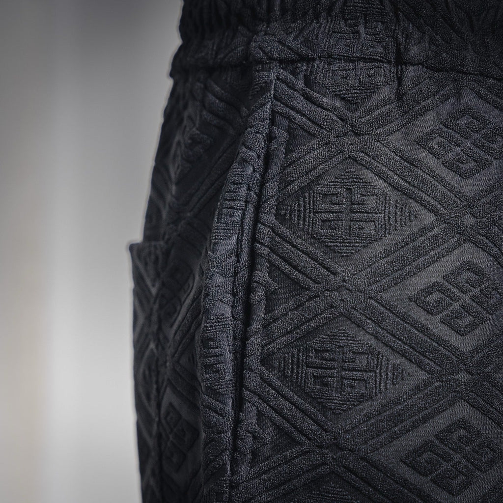 Given 25ss jacquard short