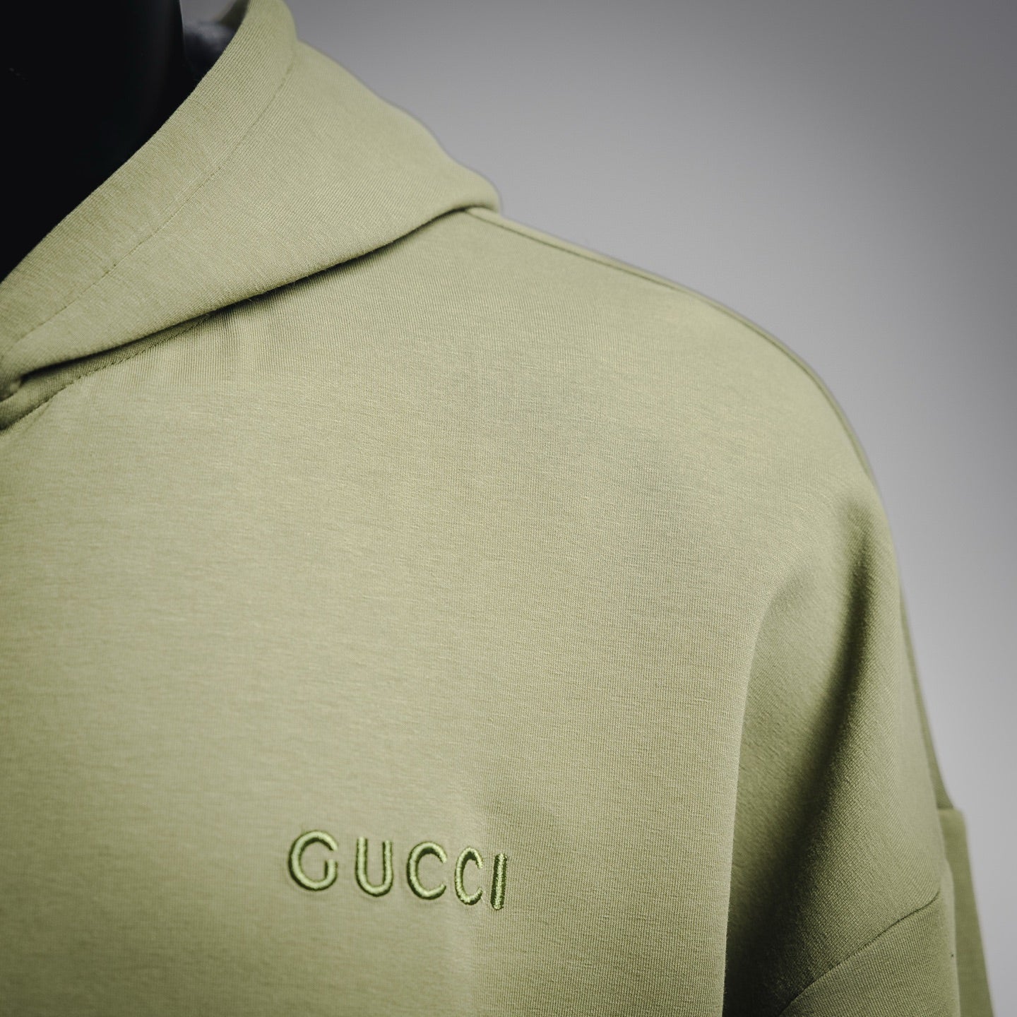 Guc 25ss embroidered hoodie