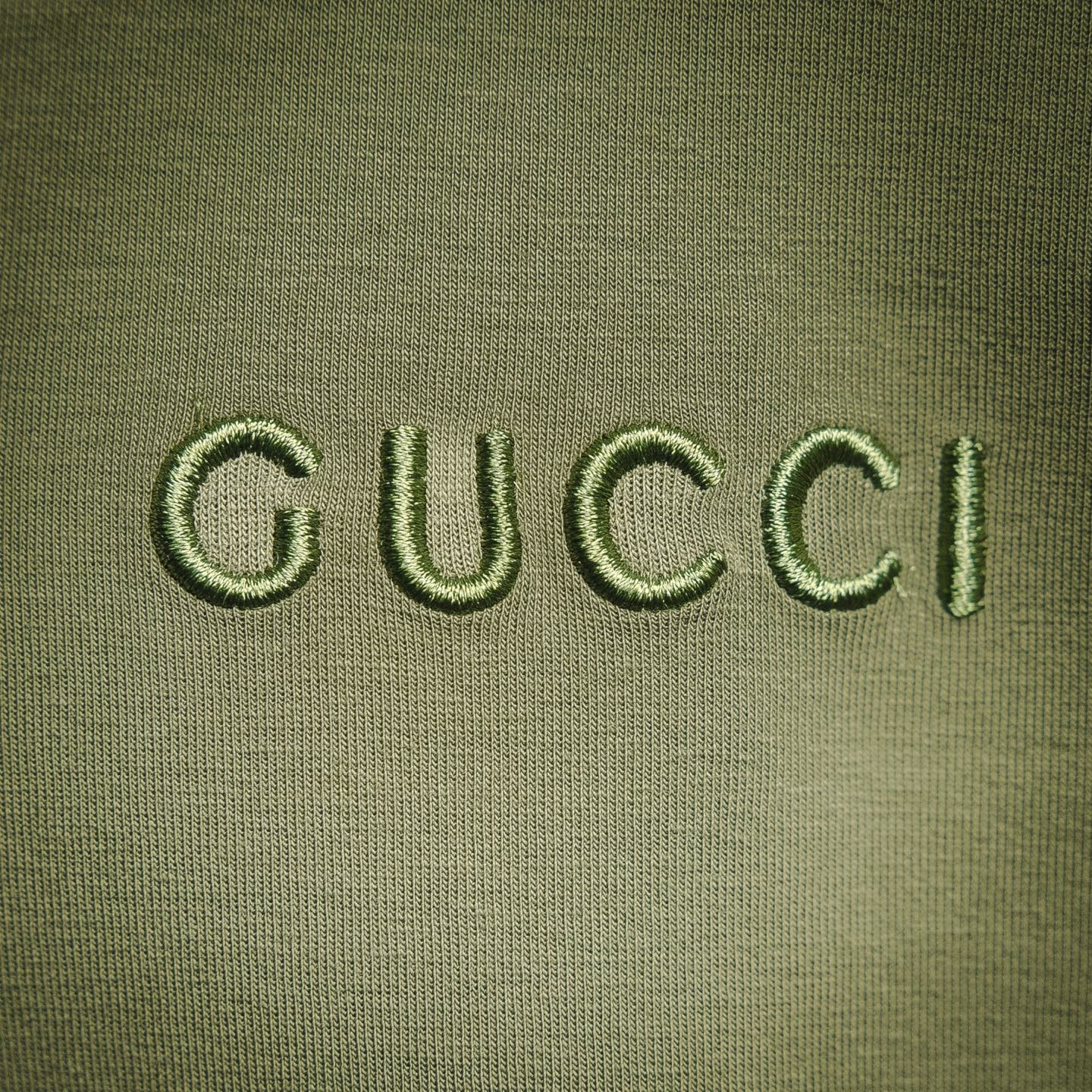 Guc 25ss embroidered hoodie